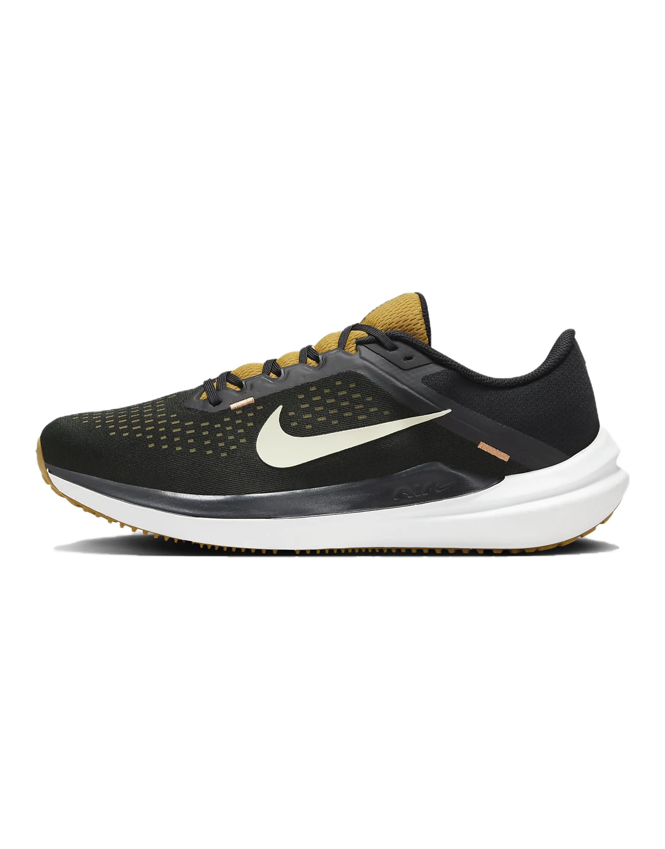 Nike Air Winflo 10 Comfortable Mesh Slip-Resistant Low-Top Casual Running Shoes Men's Black