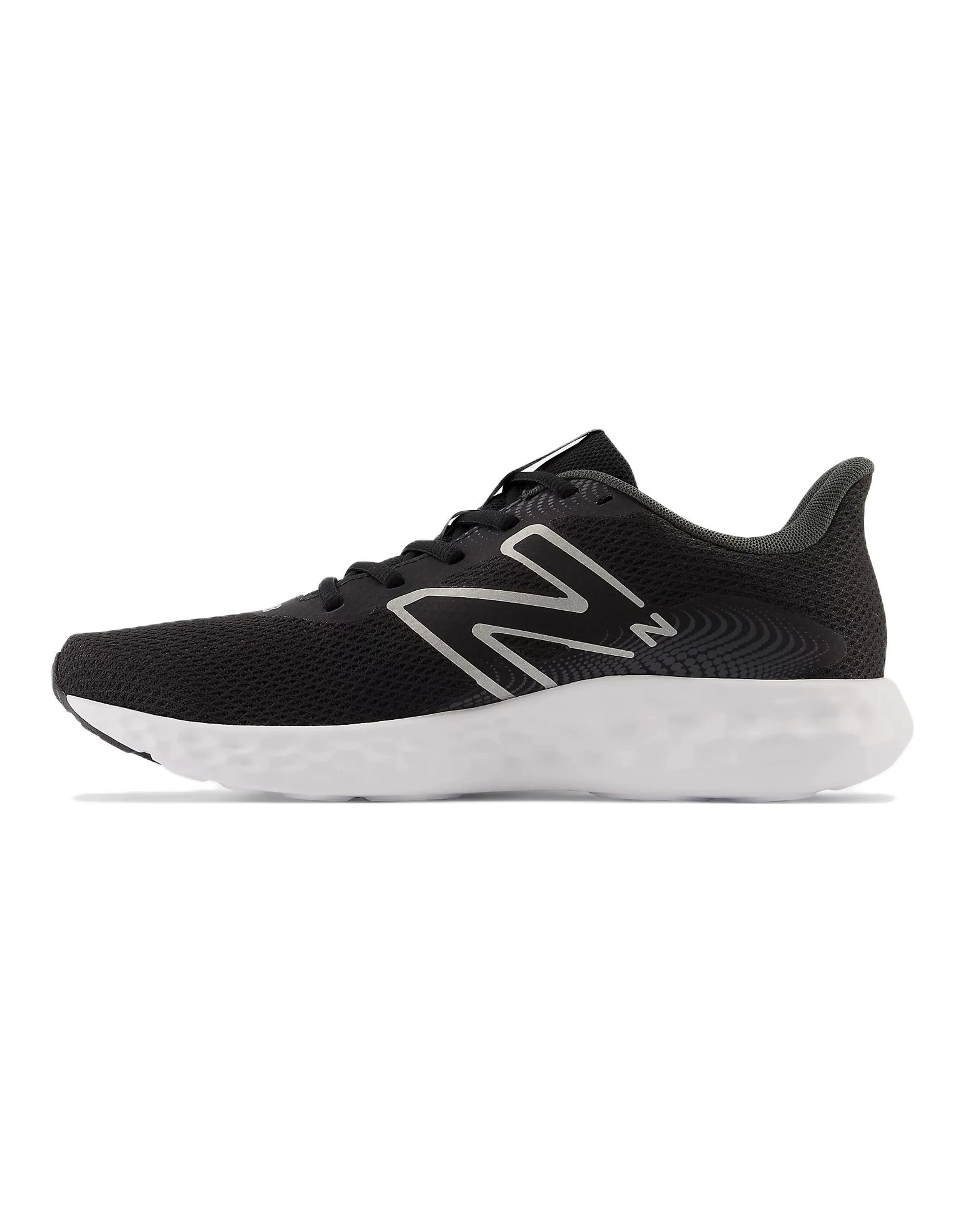 New Balance 411v3 Shoes 'Black Dark Silver Metallic'