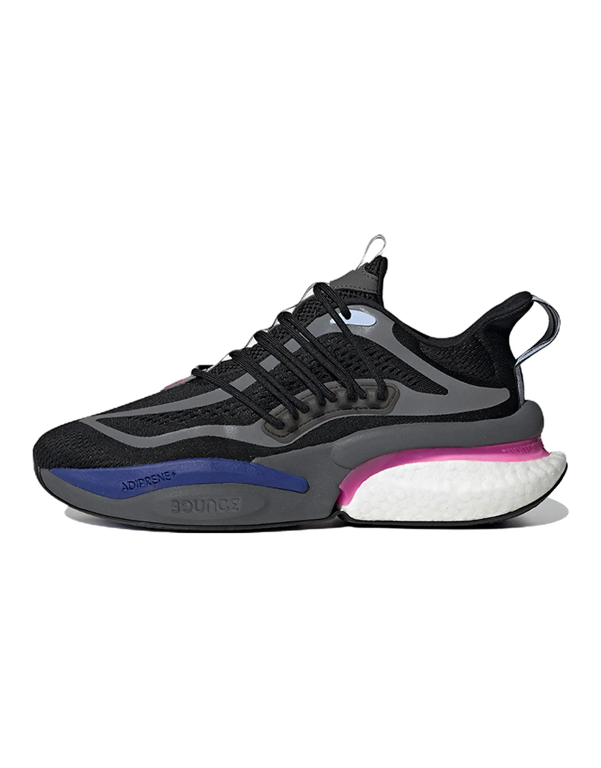 Adidas AlphaBoost V1 'Black Blue Fuchsia'