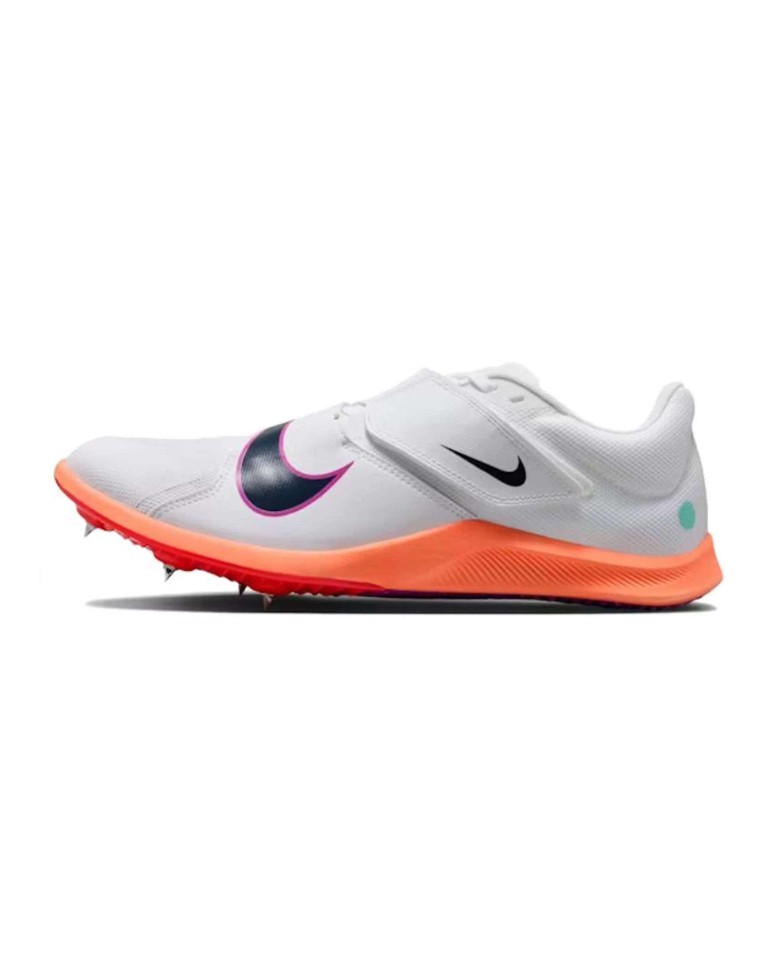 Nike Zoom Rival Jump Fashion Comfortable Running Shoes Unisex Gray Orange