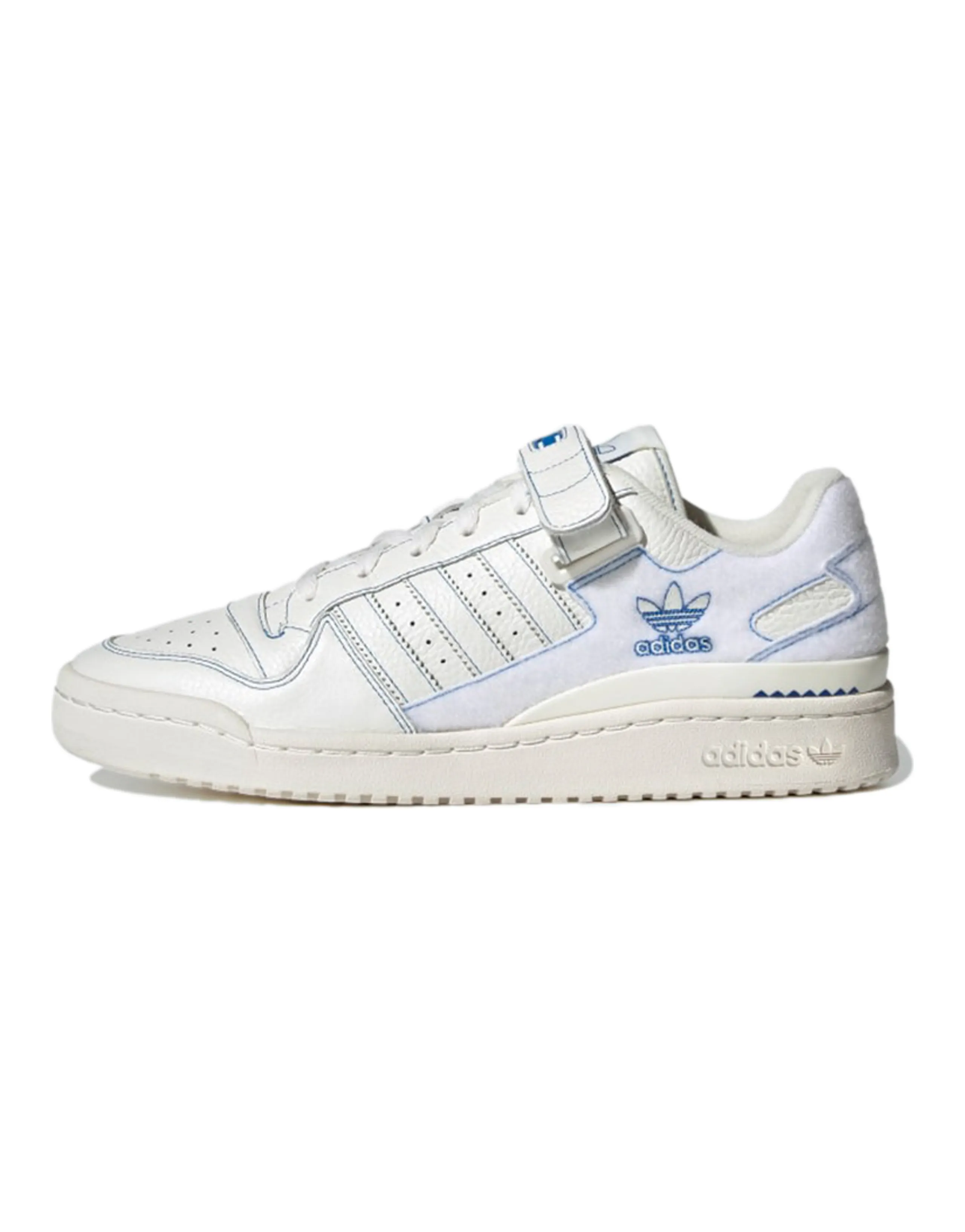 Adidas Originals Forum Low Off White Blue Bird