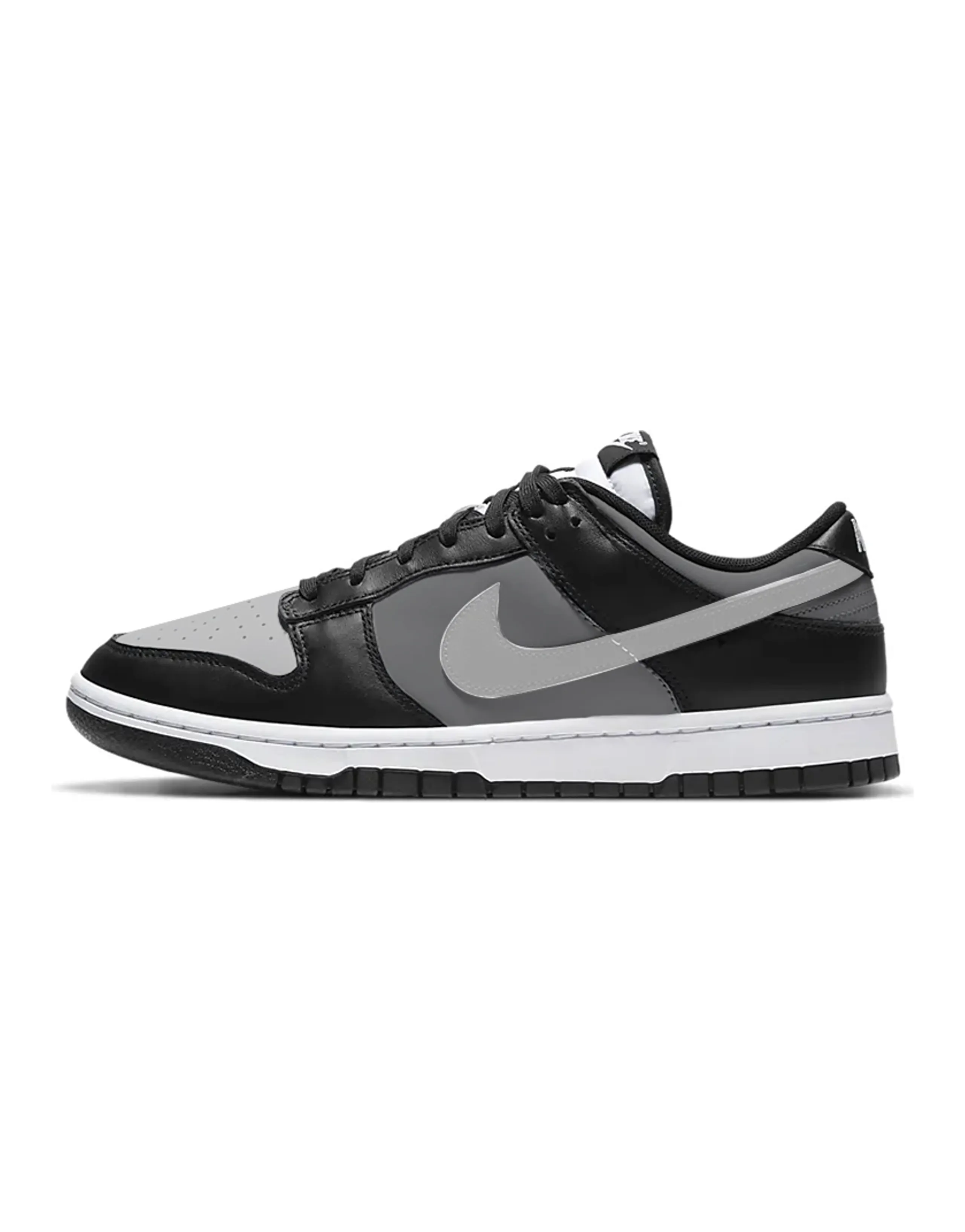 Nike Dunk Skateboard Shoes Women's Low-Top Black/Gray