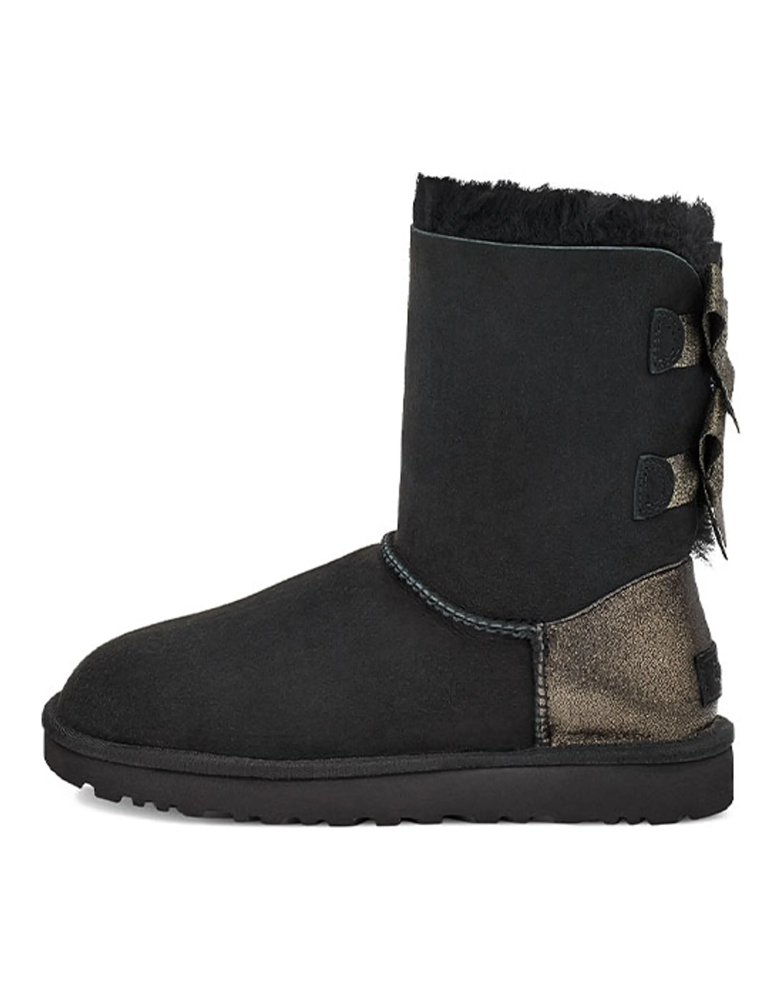 UGG Bailey Bow Glitz 'Black' Women's