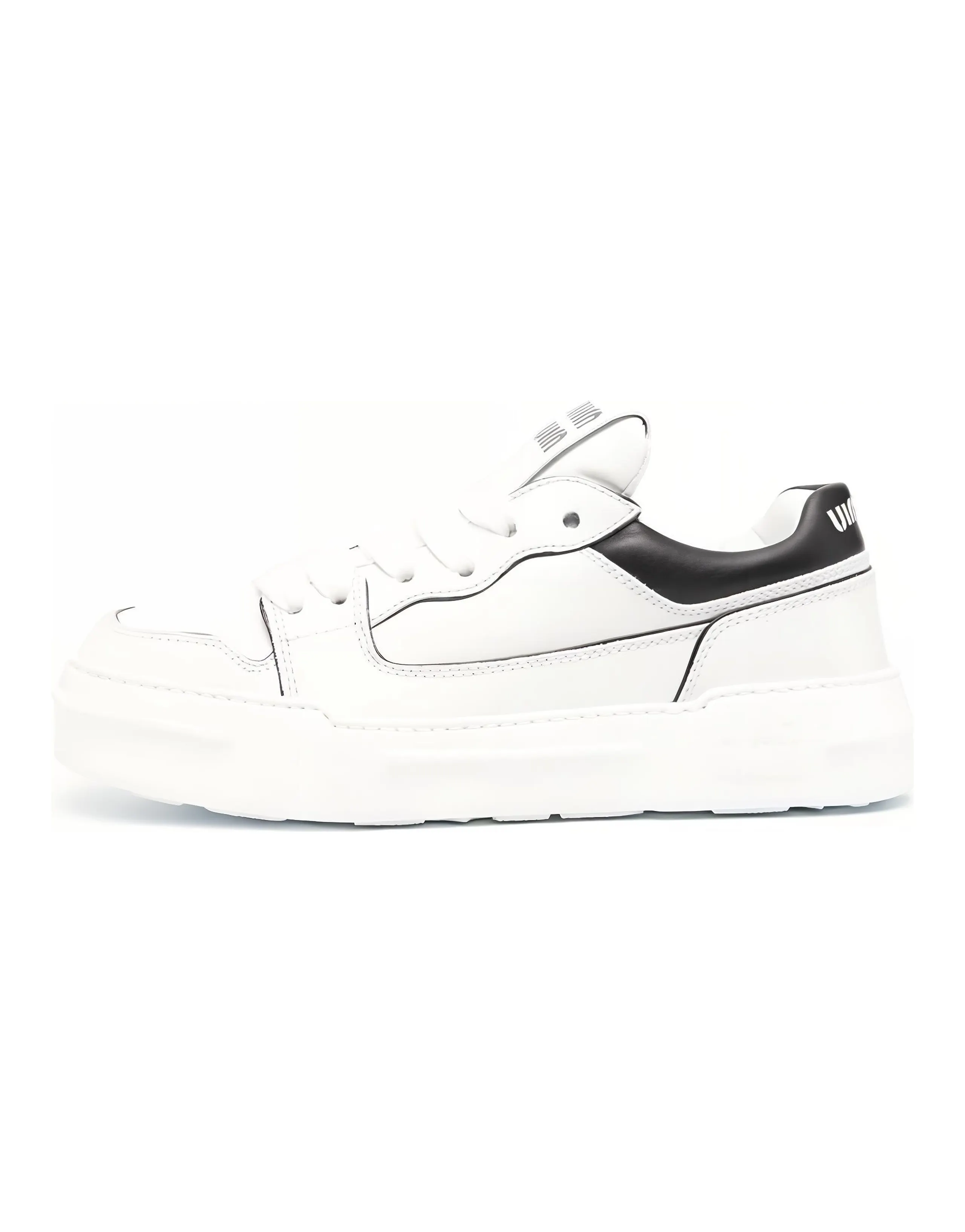 MIU MIU Low Top Stylish Skateboarding Shoes Women's White Black