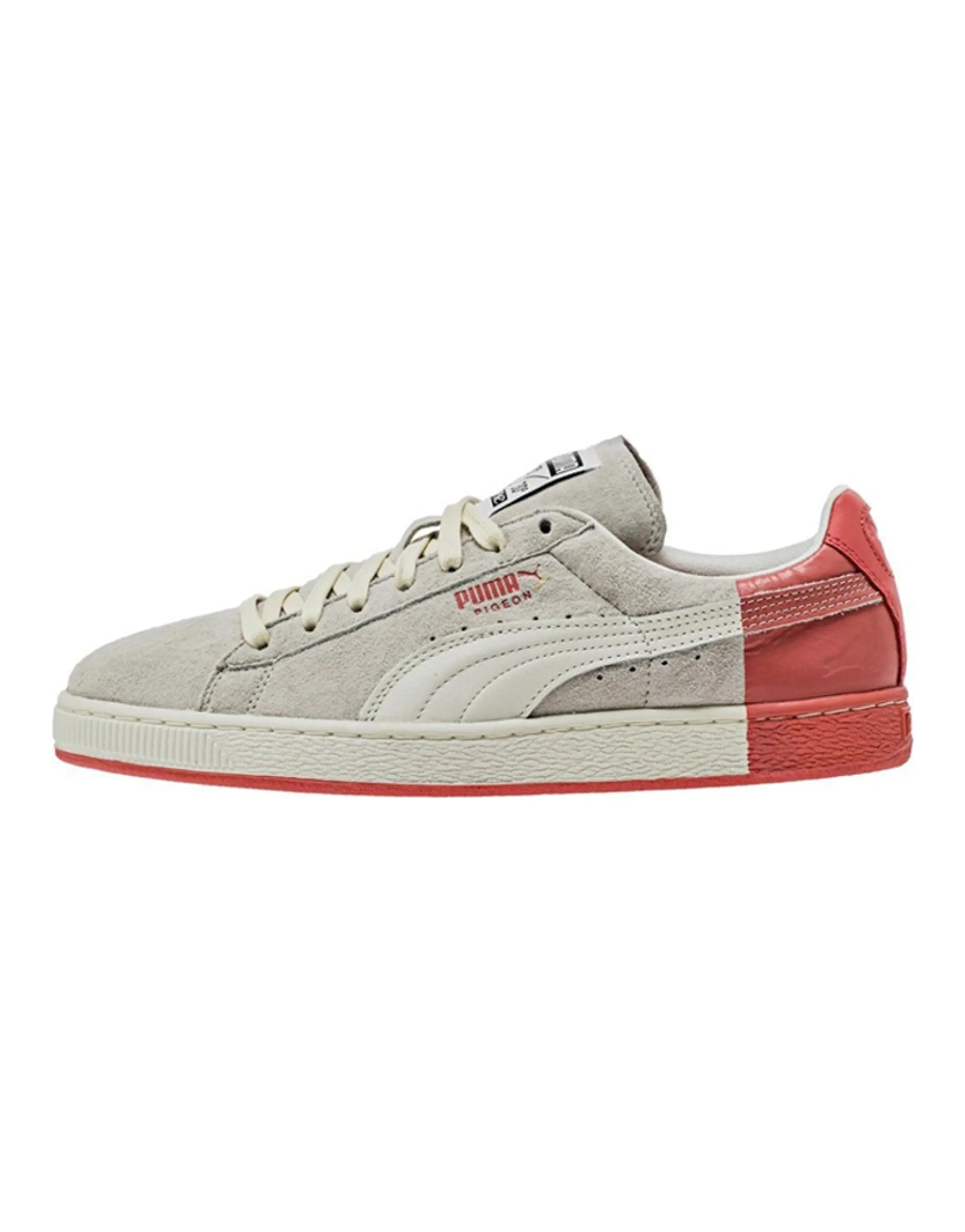 PUMA Suede White Staple Pigeon