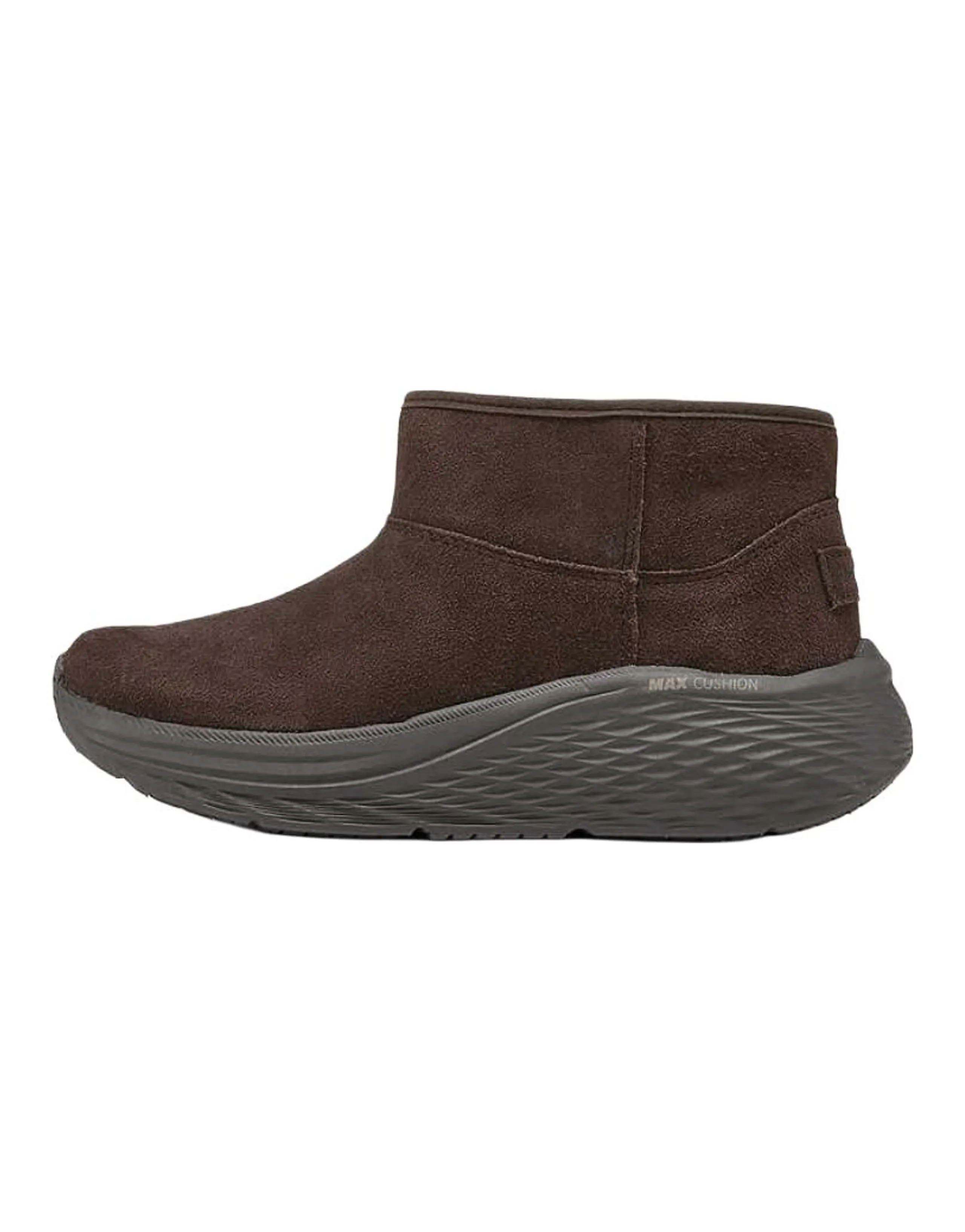 Skechers Max Cushioning Fashion Comfort Short Snow Boots Women's Dark Brown