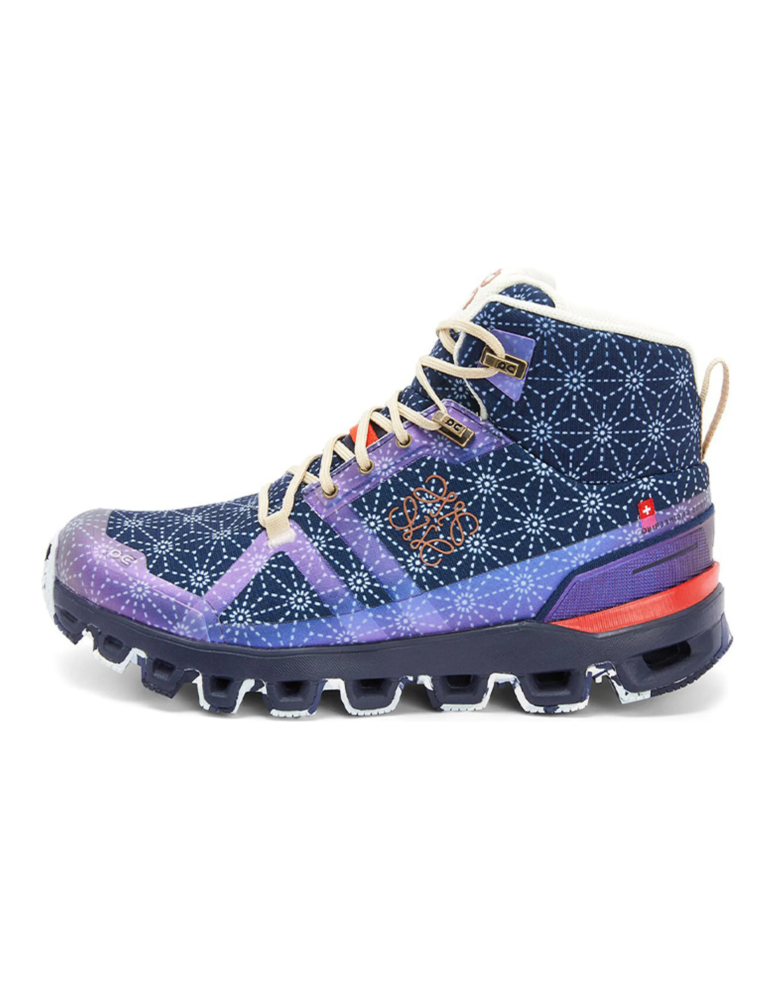 On X LOEWE Outdoor Boots Women's Gradient Purple