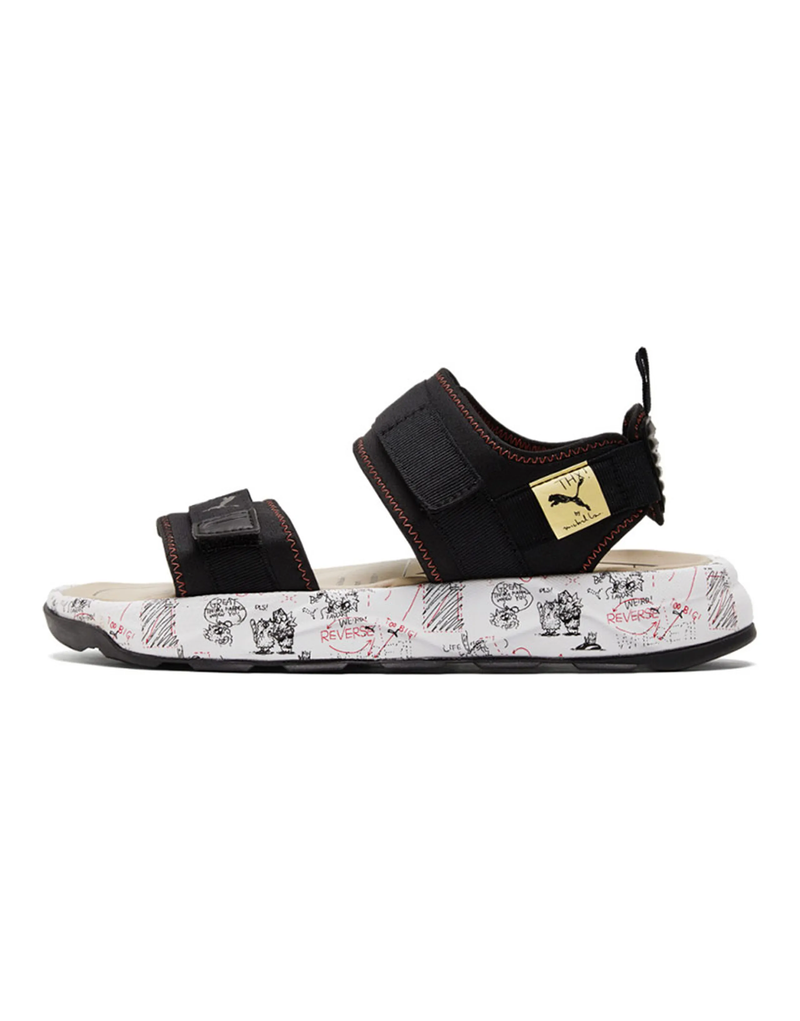 PUMA Michael Lau X RS Sandal 'Black White'