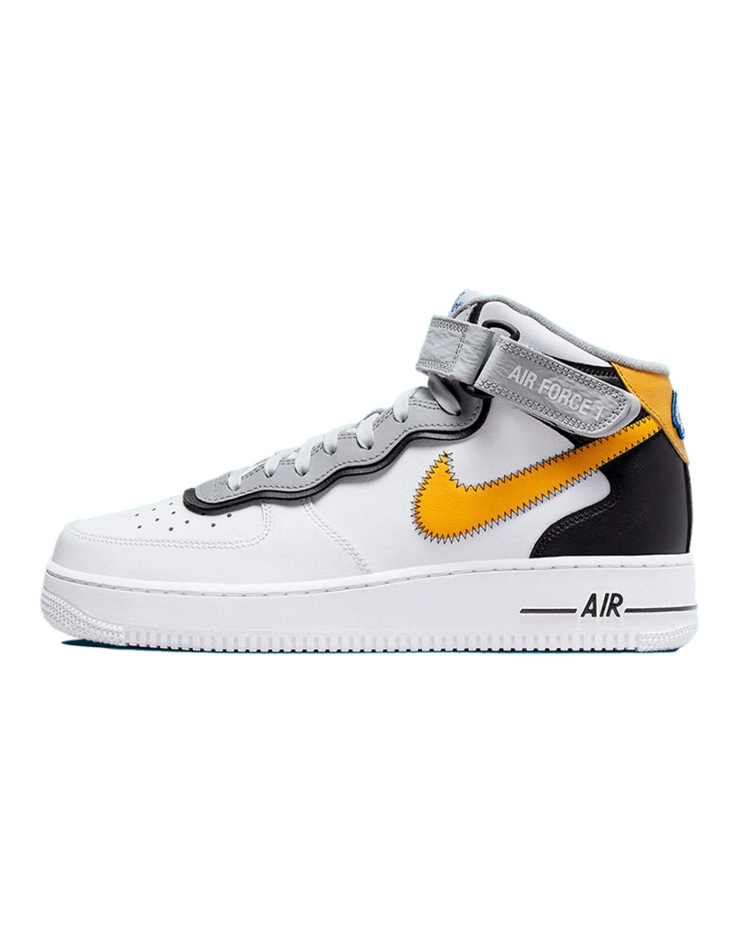 Nike Air Force 1 Mid Athletic Club White Dark Sulfur