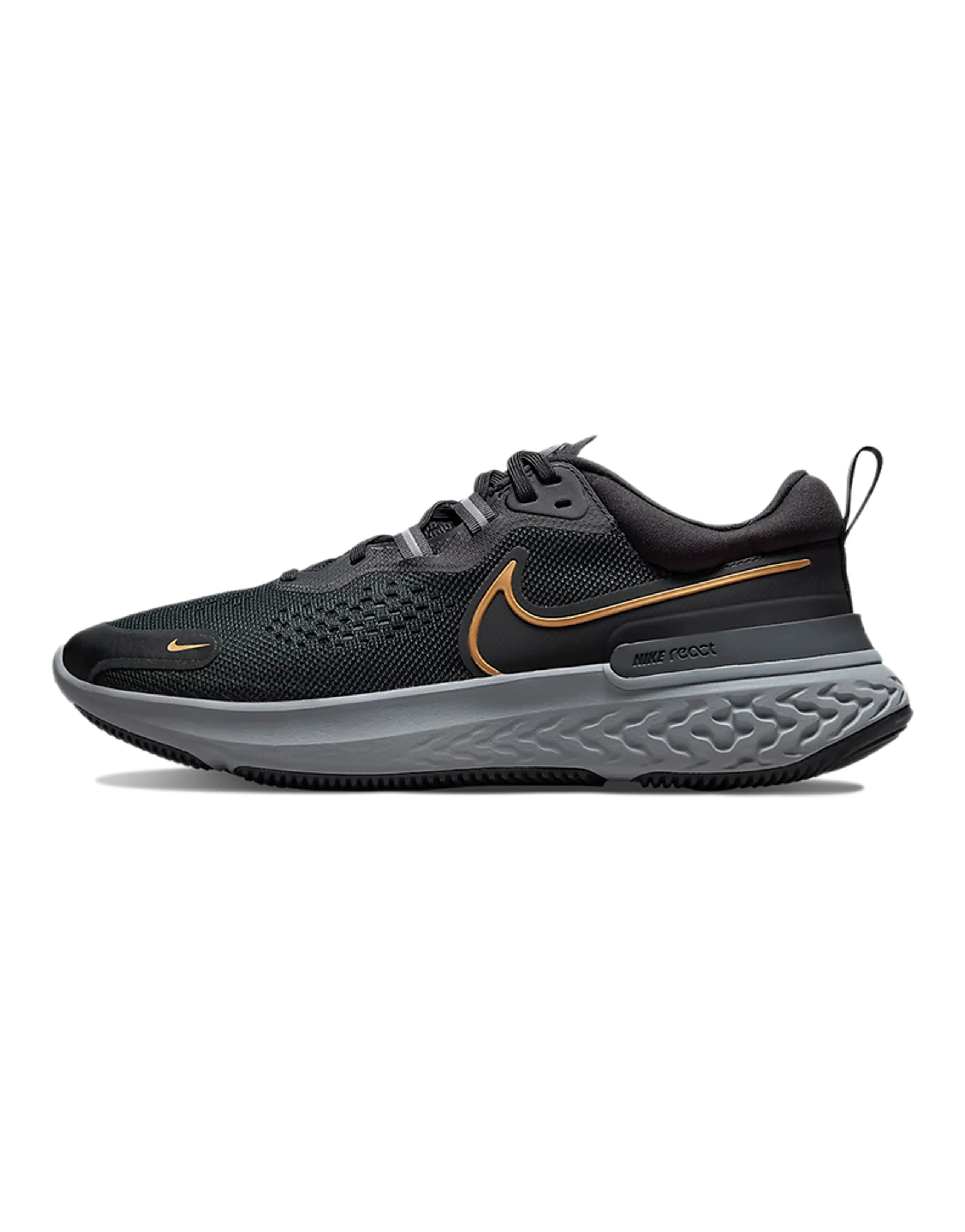Nike React Miler 2 'Black Metallic Gold'