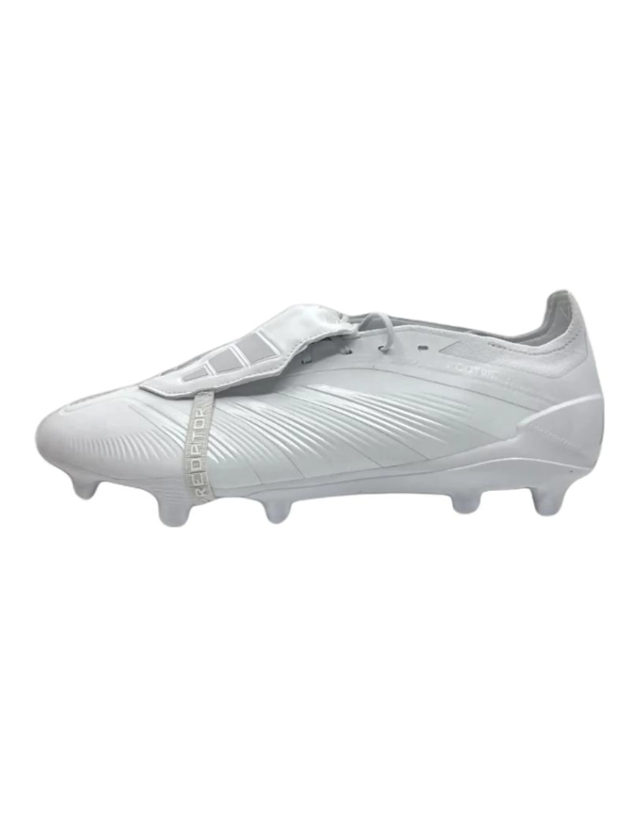 adidas PREDATOR ELITE Comfort FG (Firm Ground) Soccer Cleats Men's White