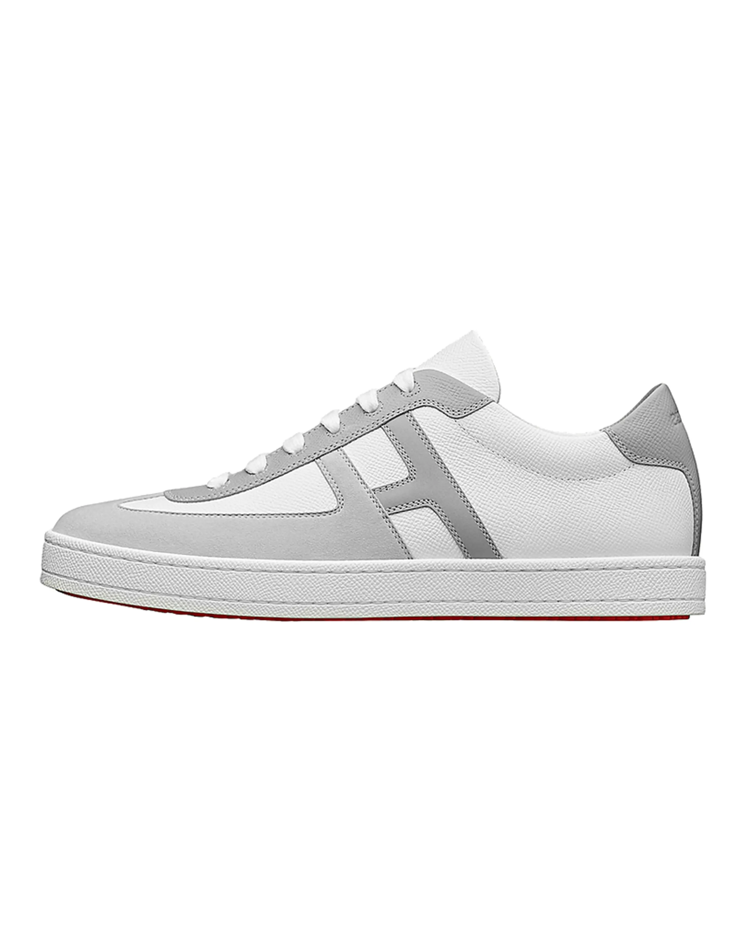 HERMES Boomerang White Grey