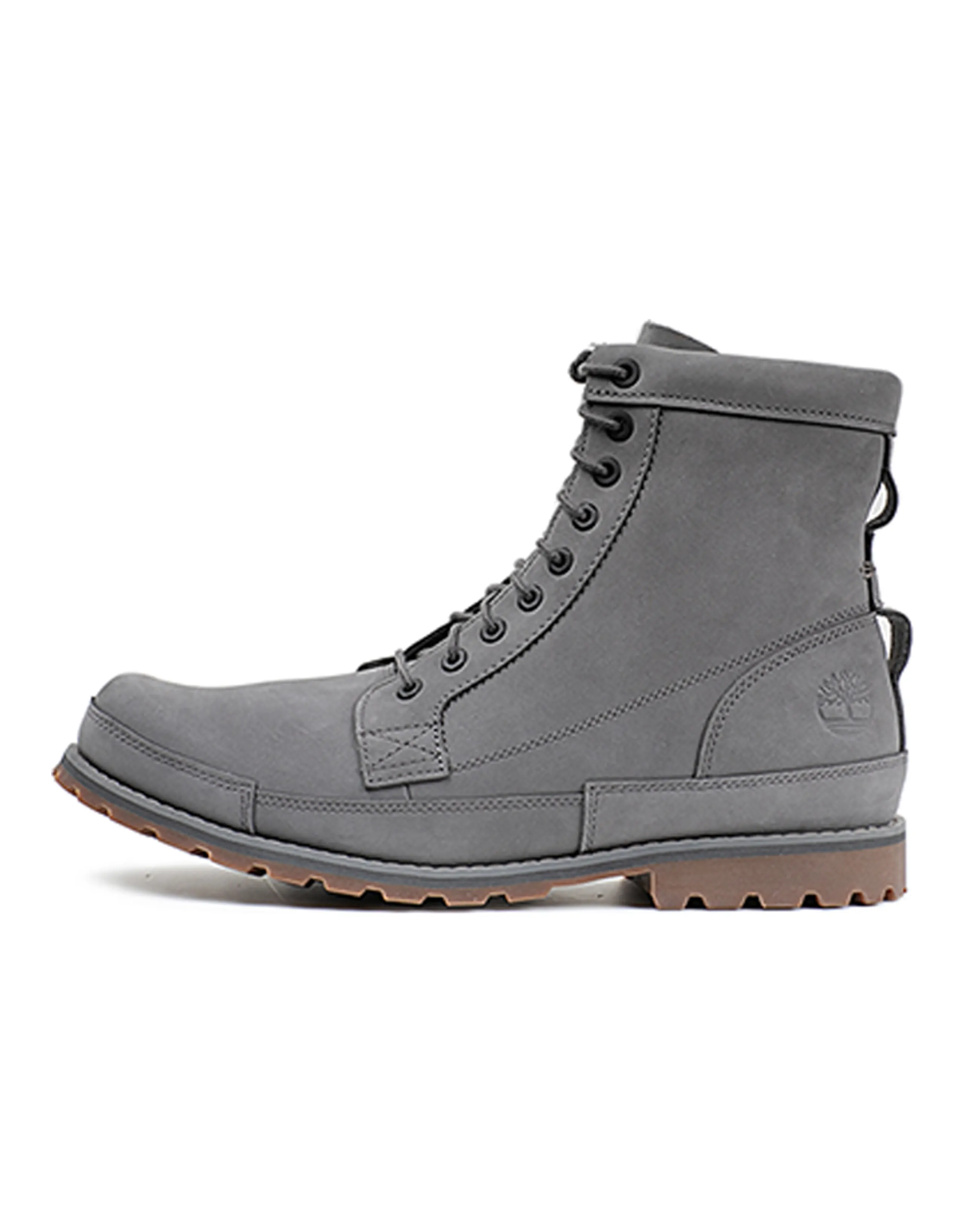 Timberland Earthkeeper Original Leather 6 Inch Wide Fit Boots 'Dark Grey Nubuck'