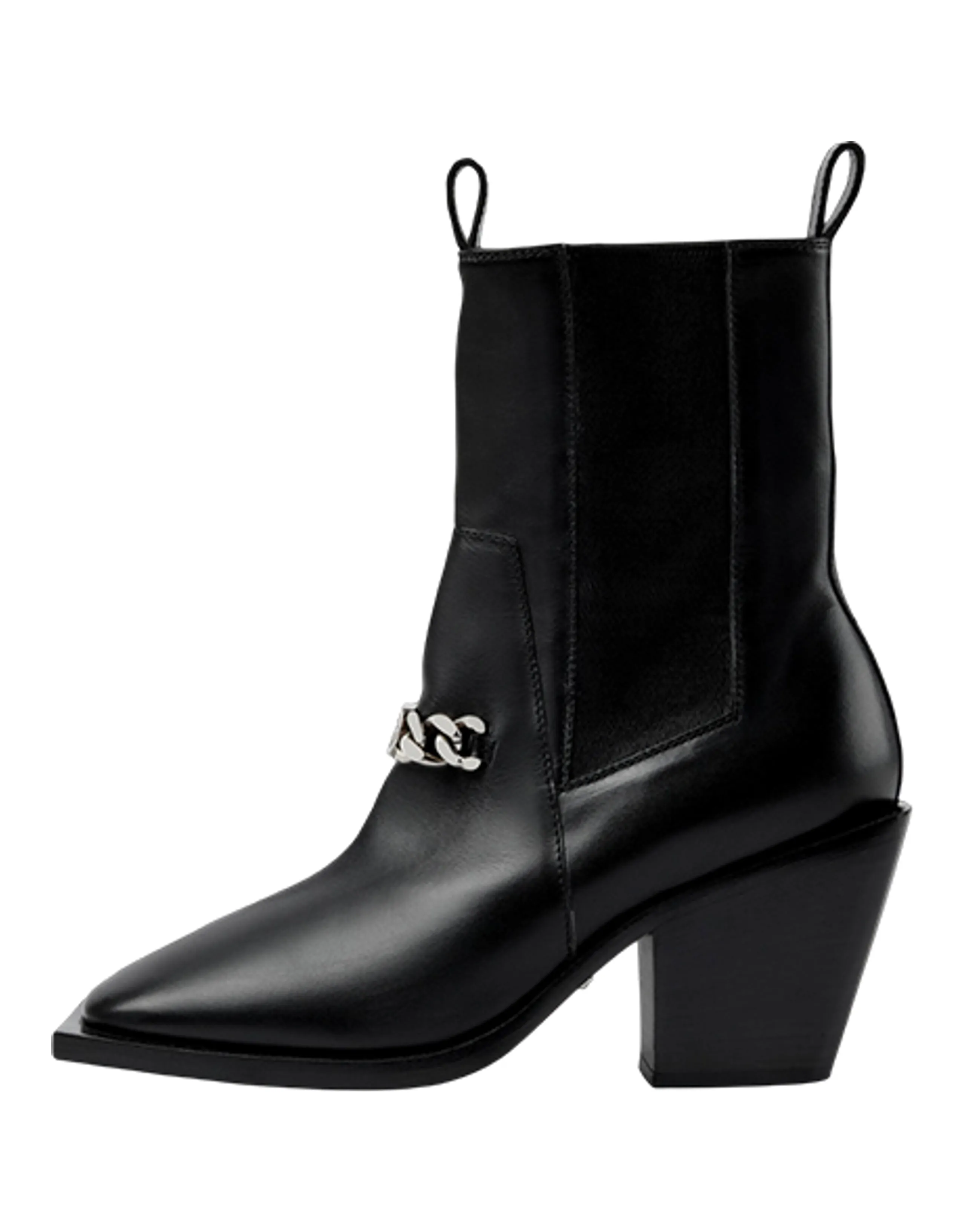 GUCCI Short Chelsea Boots Women's Black