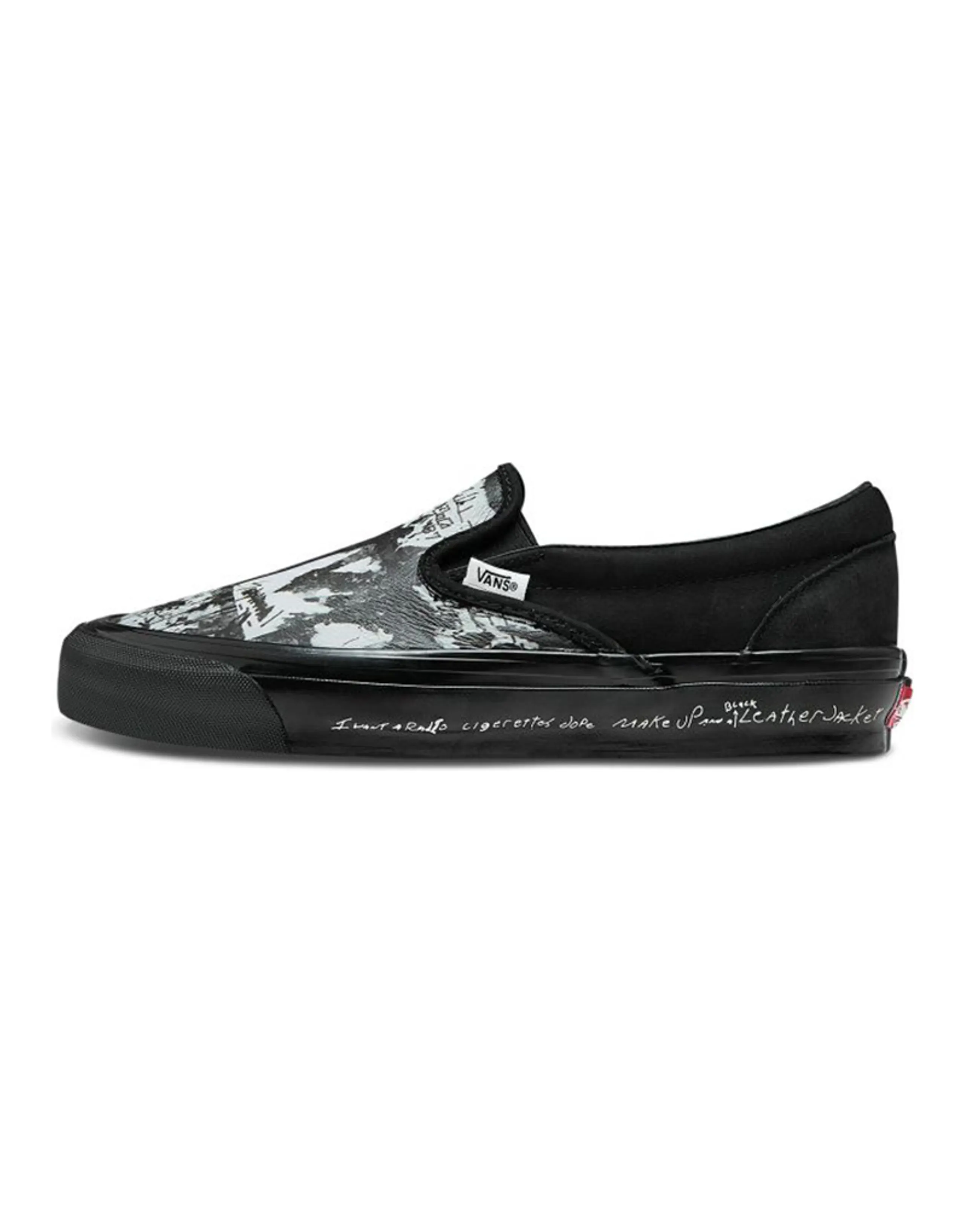 Vans Classic Slip On Lx Jim Goldberg Black Wall