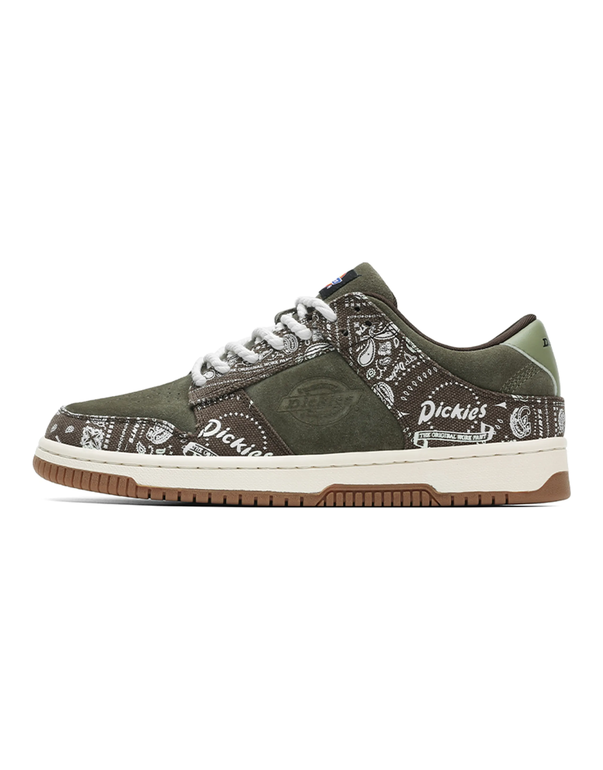 Dickies Low Top Skateboard Shoes Women's Brown