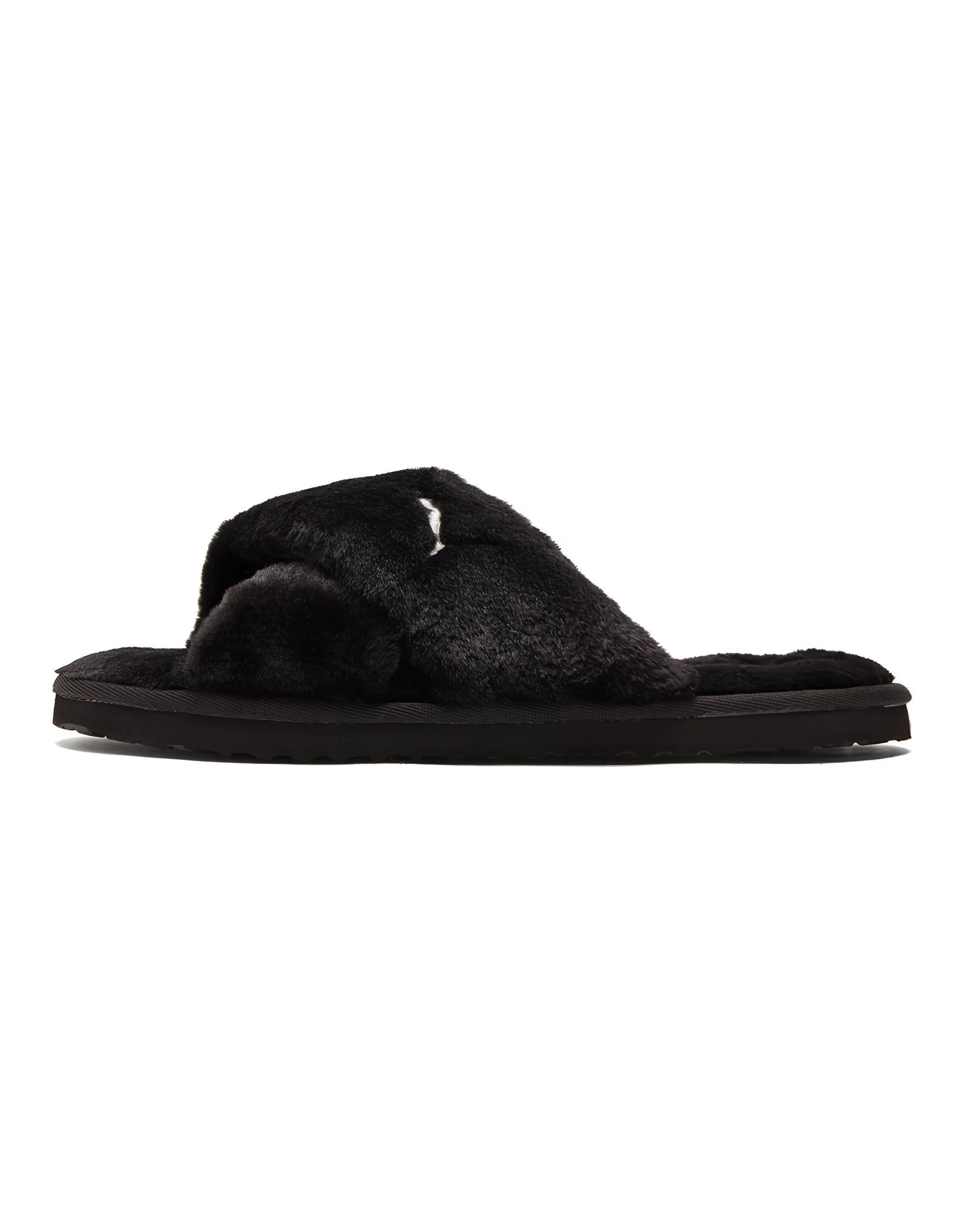 Puma Women's Fluff X Strap Slide 'Black'