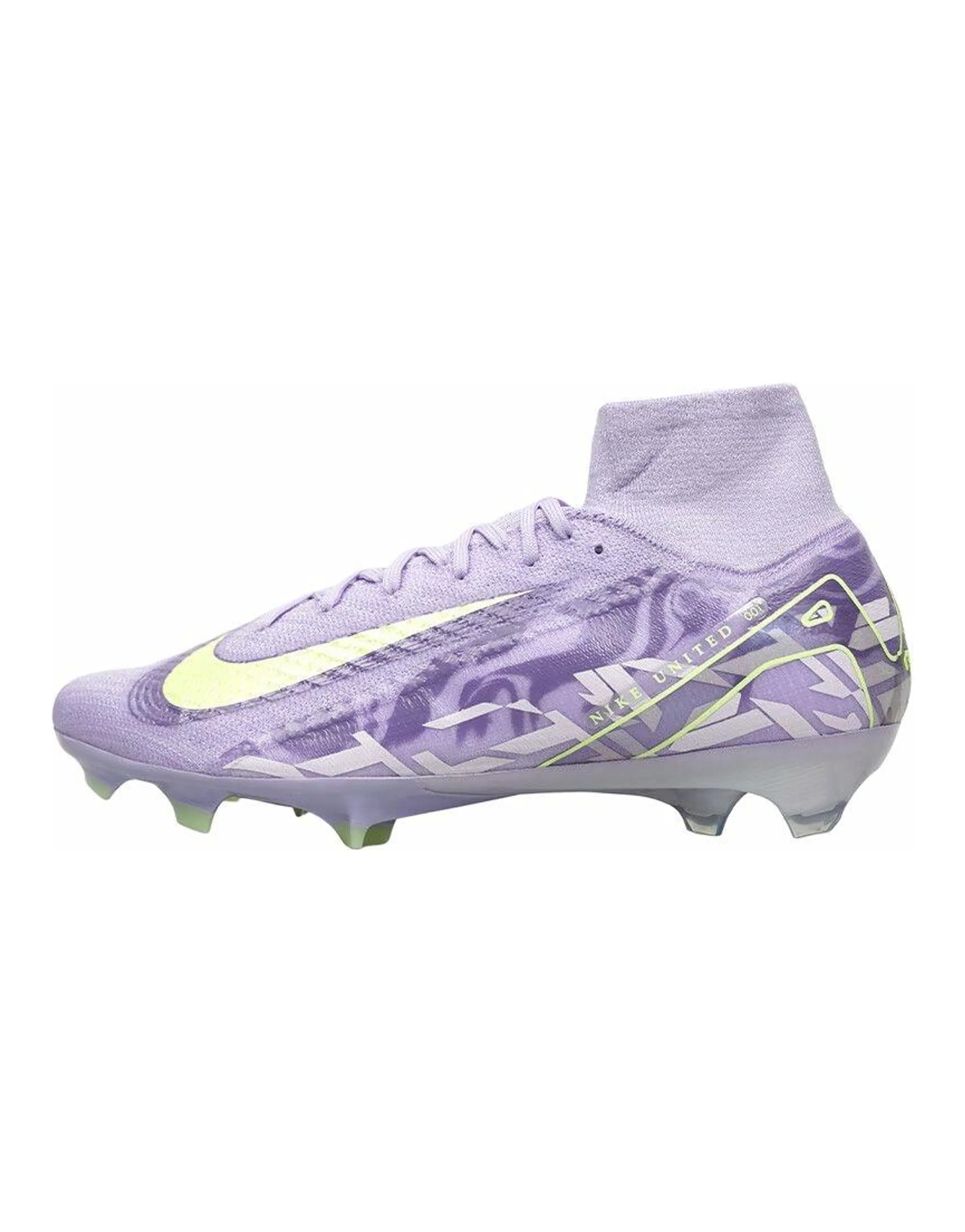 Nike ZM SUPERFLY 10 ELITE NU1 FG Soccer Shoes Unisex Purple