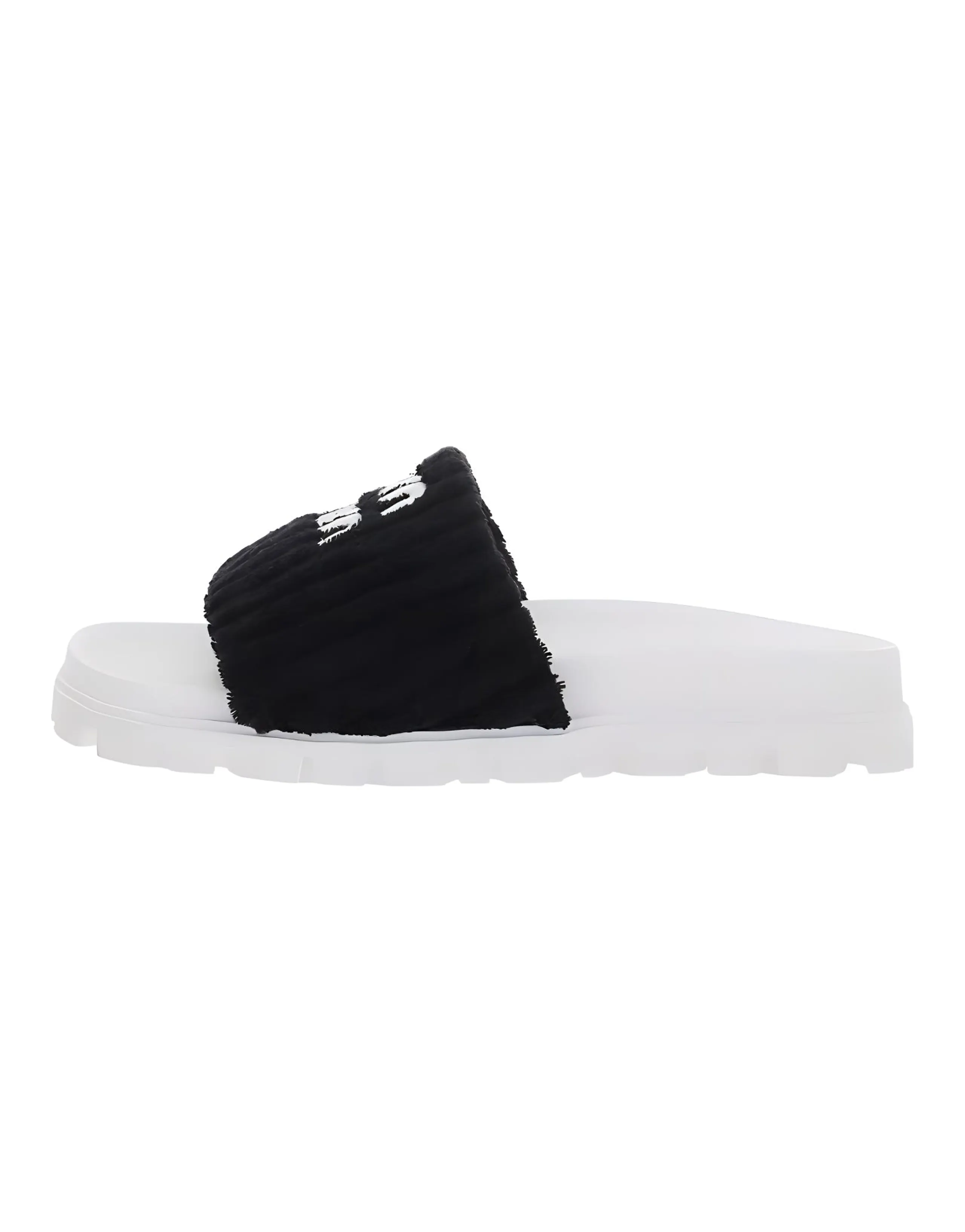 MIU MIU Slide Slippers Women's Black