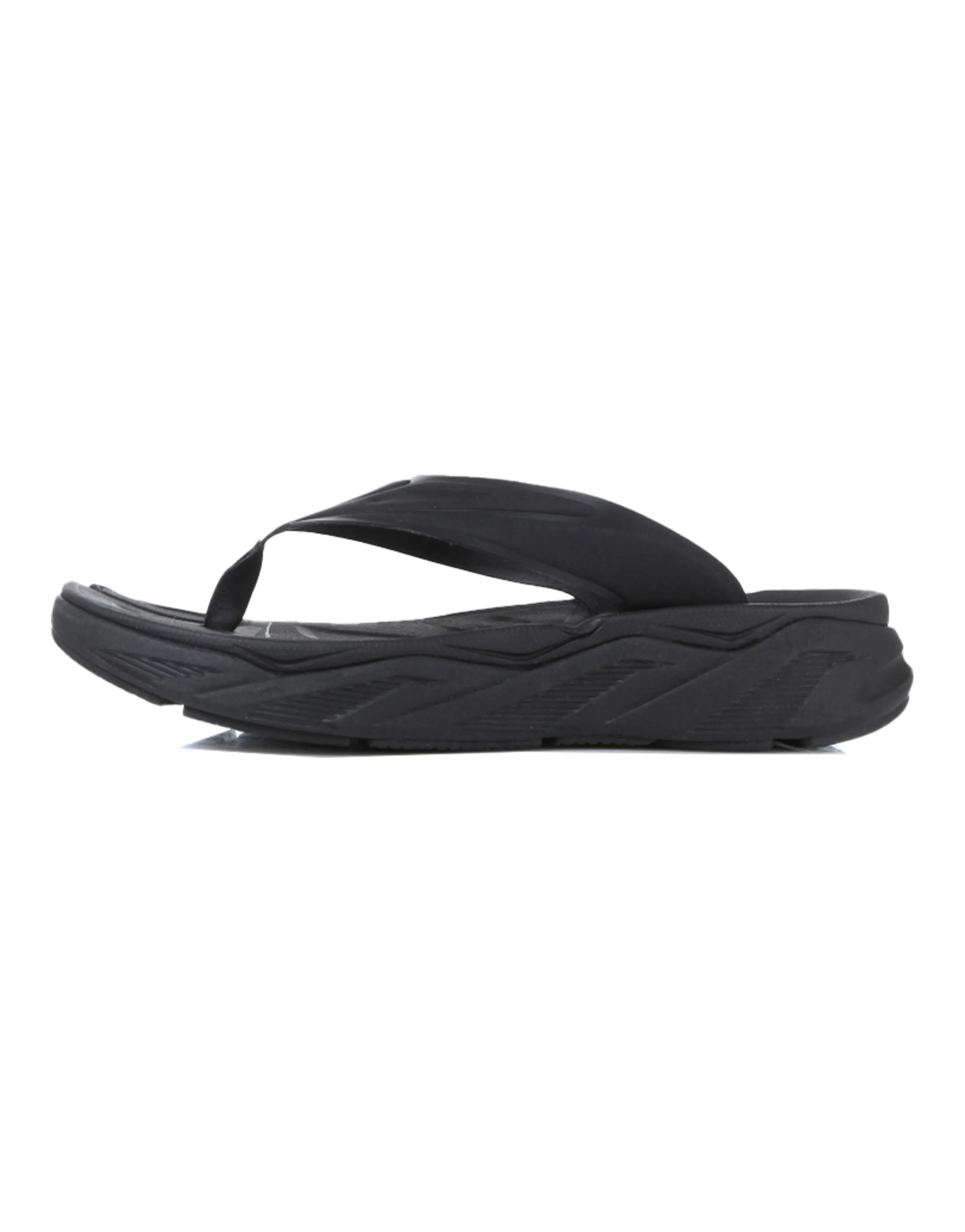 Fila Platform Flip Flops Black Korean Style