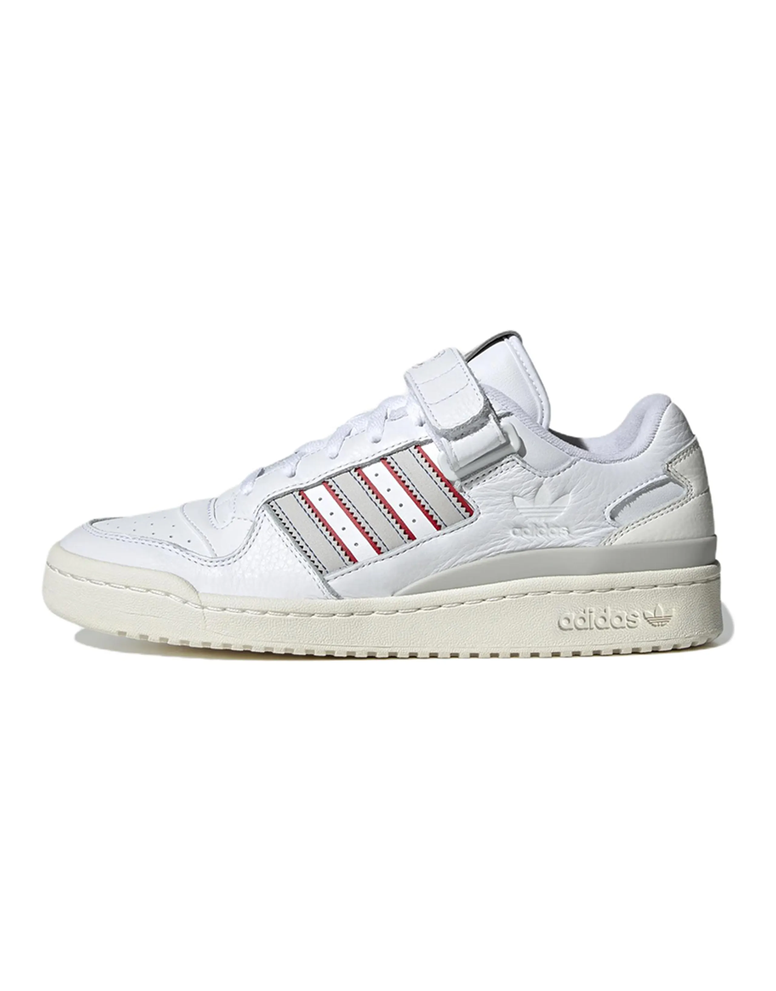 Forum Adidas Originals Low 'White Grey Red'