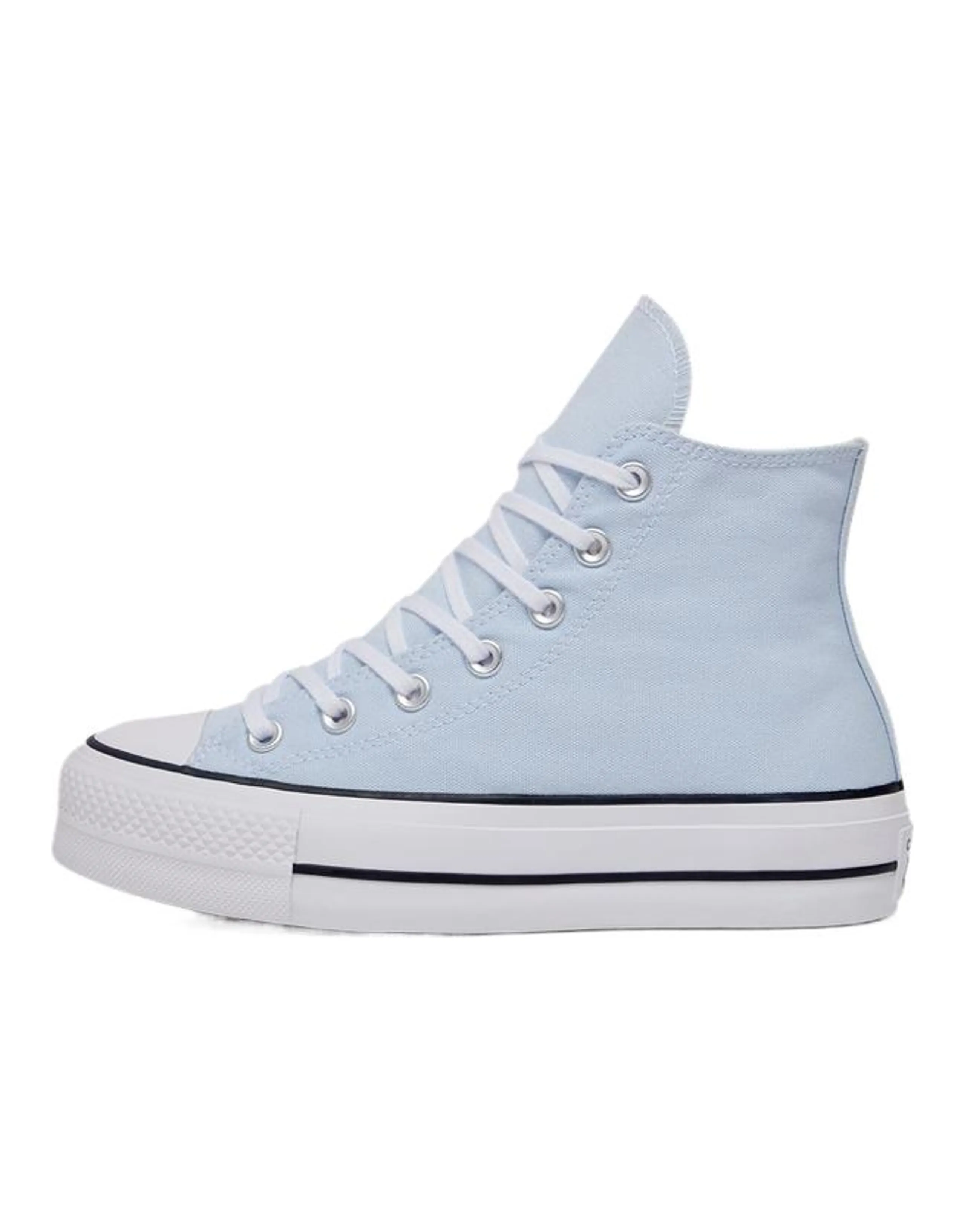 Converse All Star Lift Comfortable Anti-Slip High-Top Skate Shoes Women's Blue