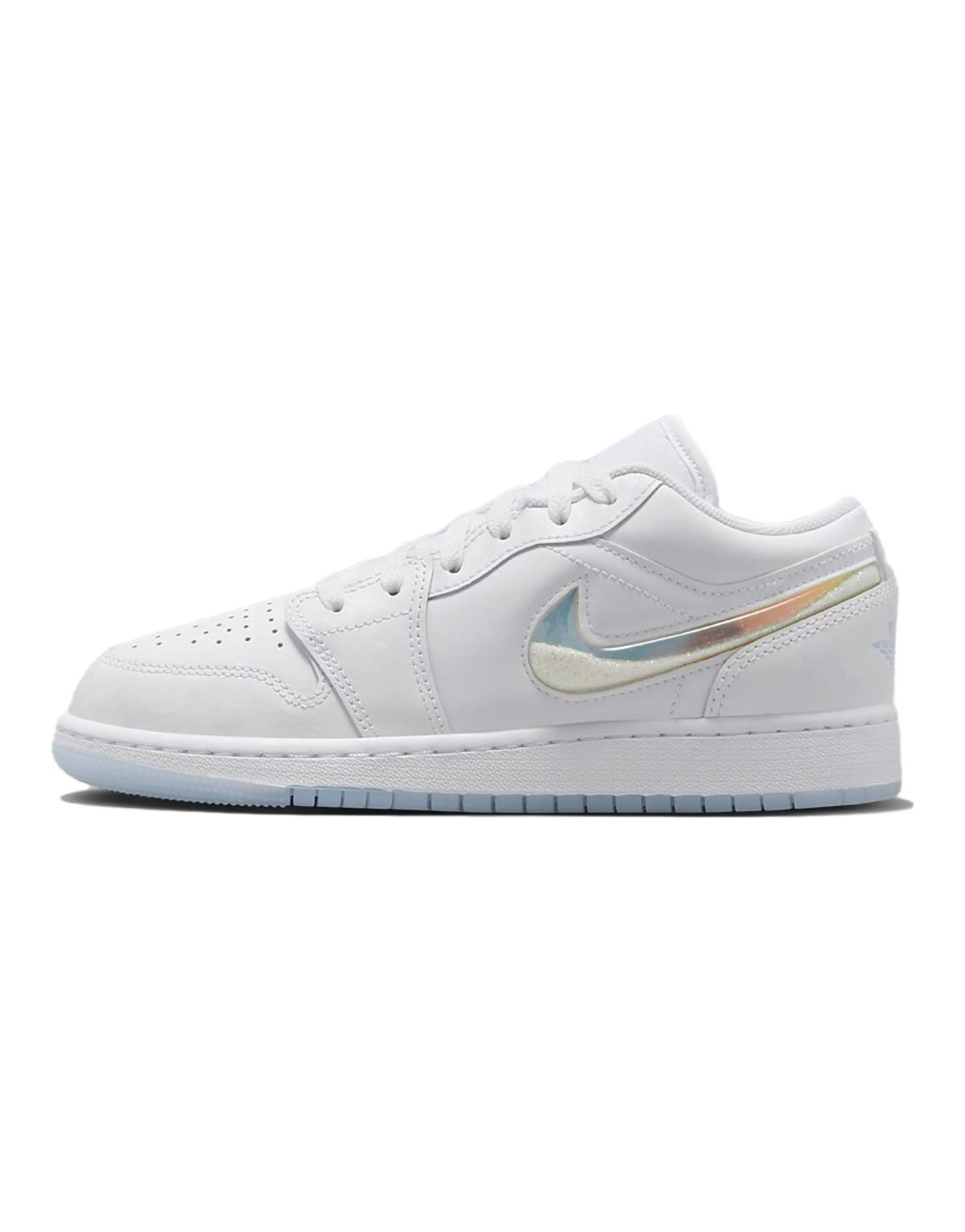 Jordan 1 Low SE Glitter Swoosh GS