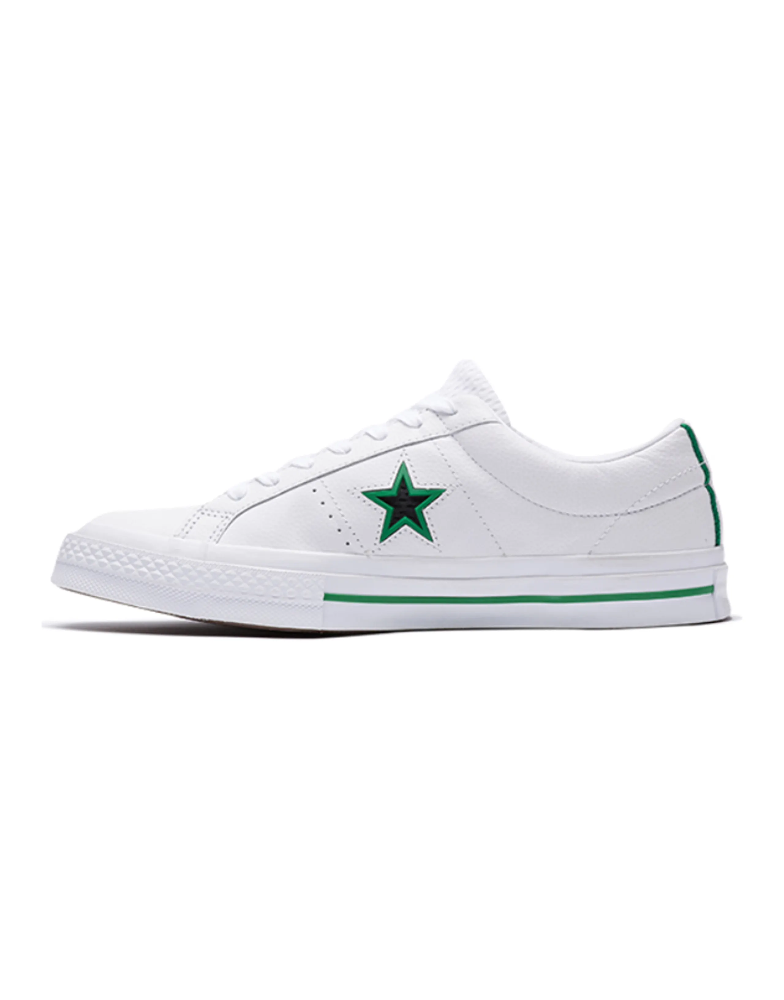 Converse One Star Ox Leather White/Green Original Style