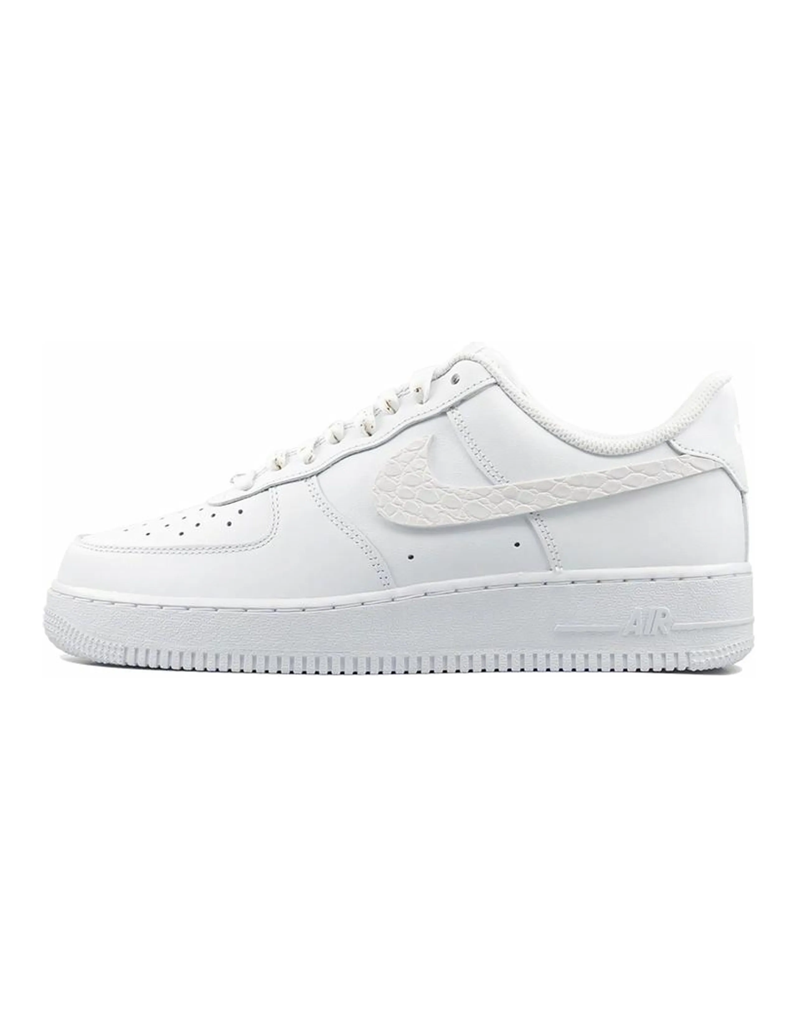 Nike Air Force 1 Wear-Resistant Low-Top Skateboard Shoes Men's White
