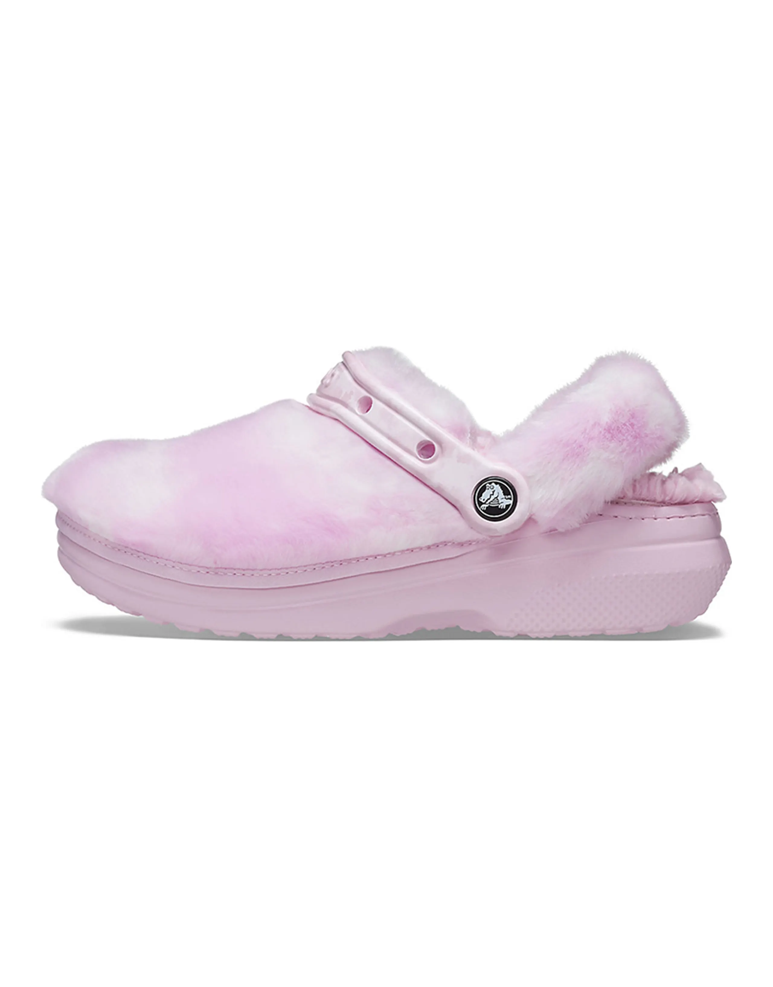 Crocs Classic Fur Sure Clogs Ballerina 'Pink White'