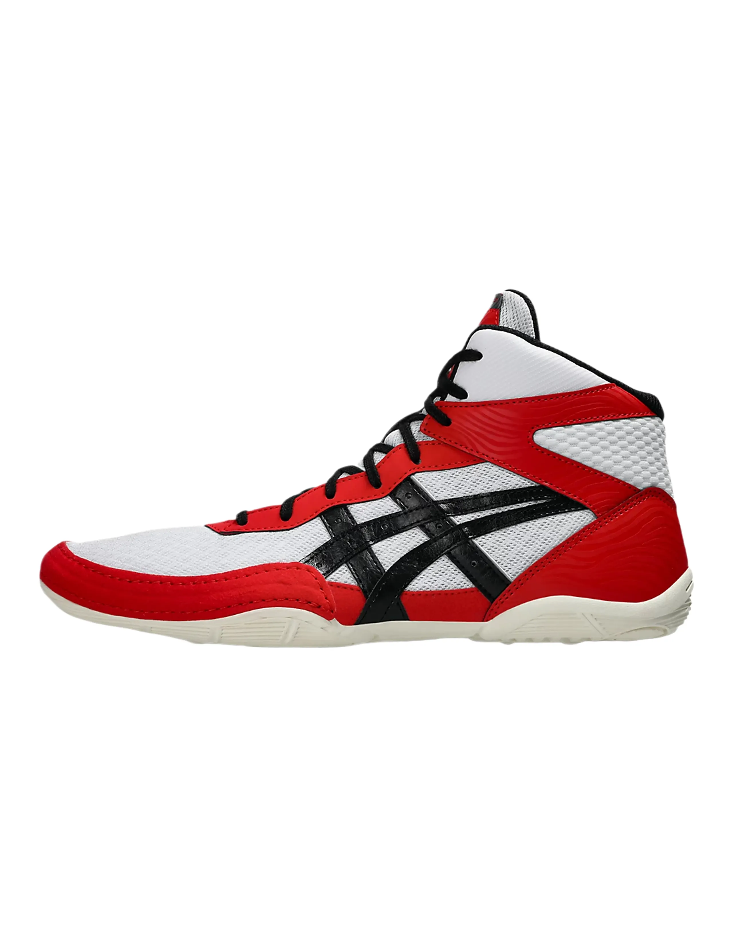 Asics Matflex 7 Comfortable Durable Simple Classic Support Mid-Top Training Shoes Men's Red Black