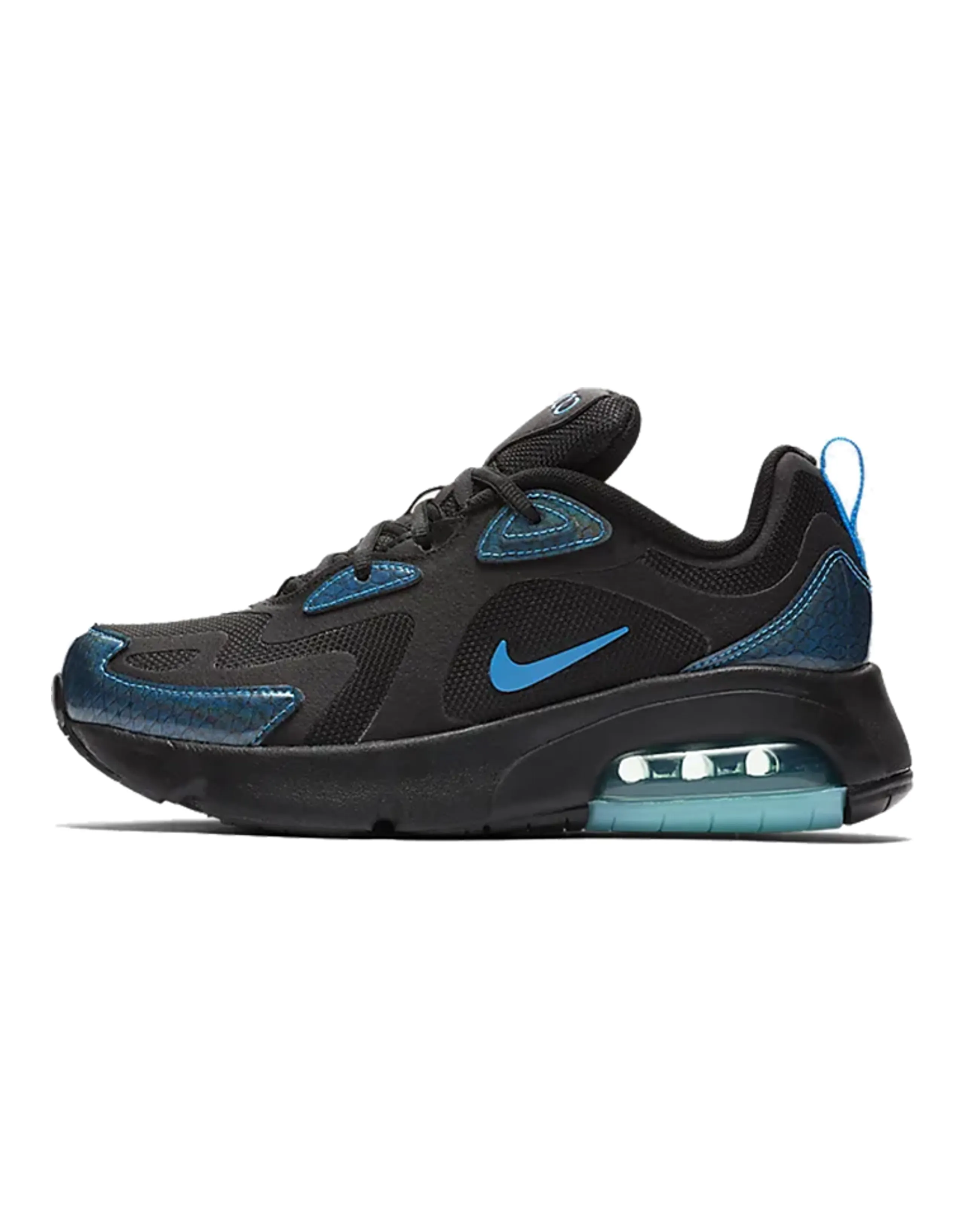 Nike Air Max 200 Black Blue Hero GS