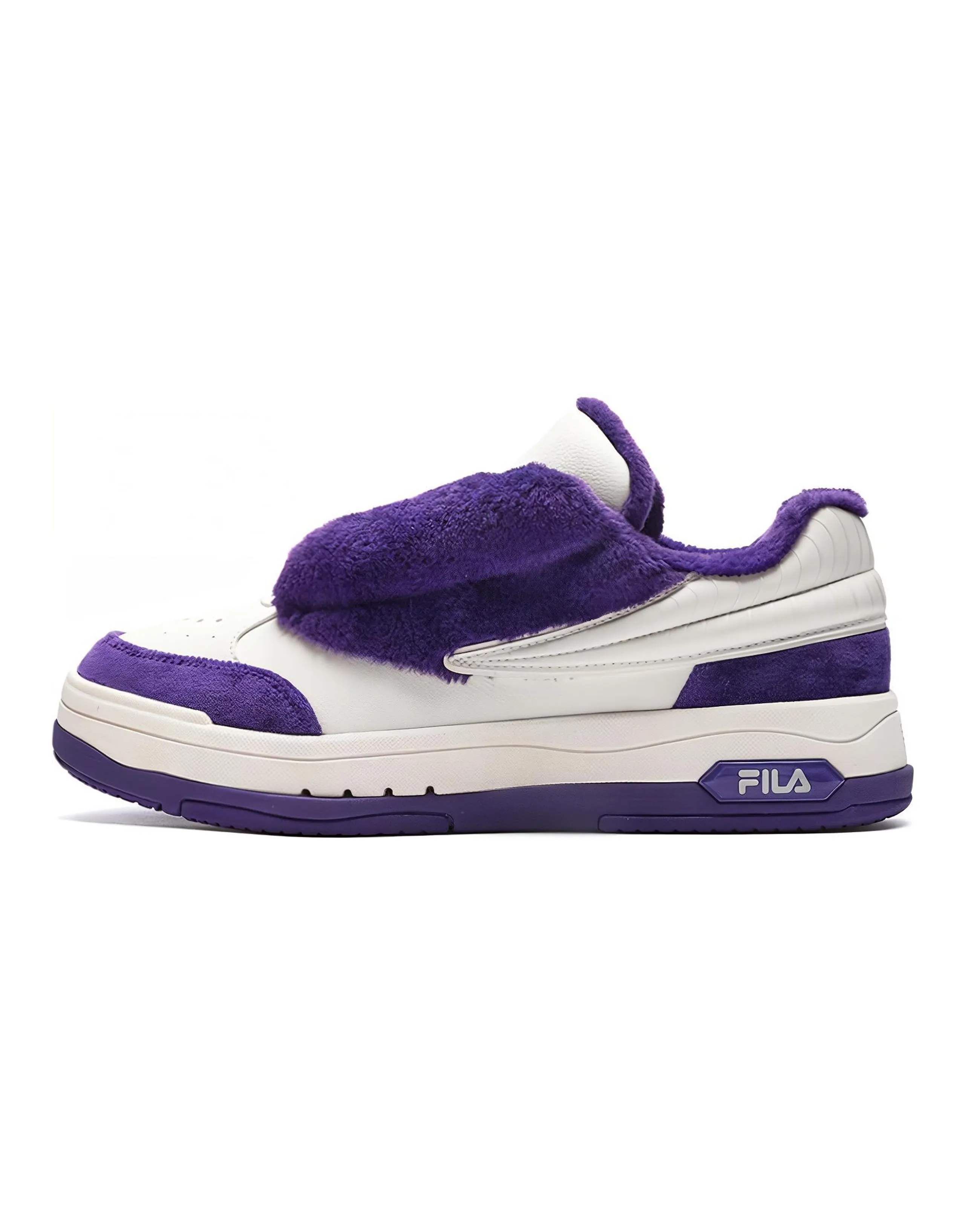 FILA Mix Low Skate Shoes 'White Purple' Women's