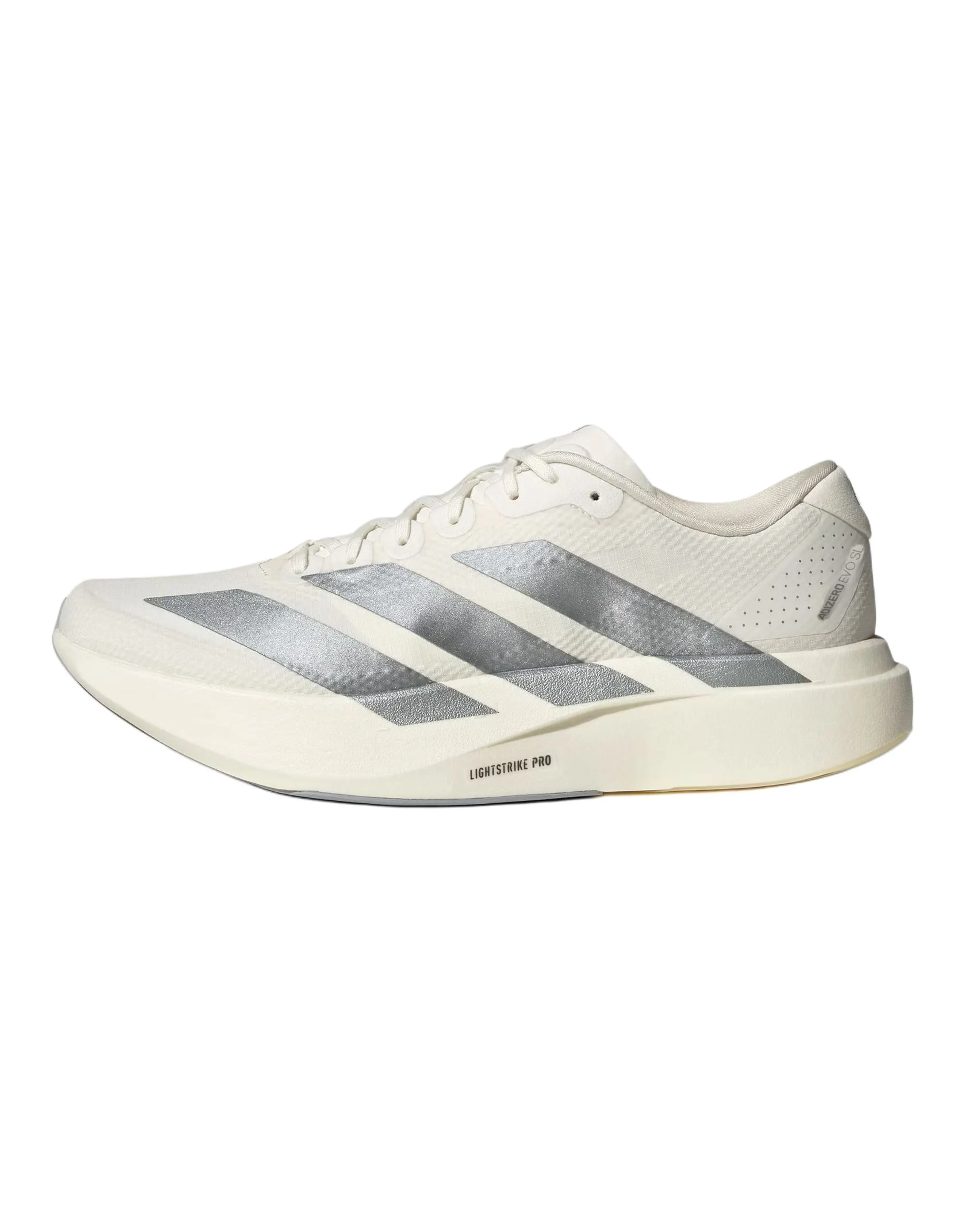 adidas Adizero Evo SL WOVEN Comfortable Soft Slip-Resistant Durable Marathon Running Shoes Men's White