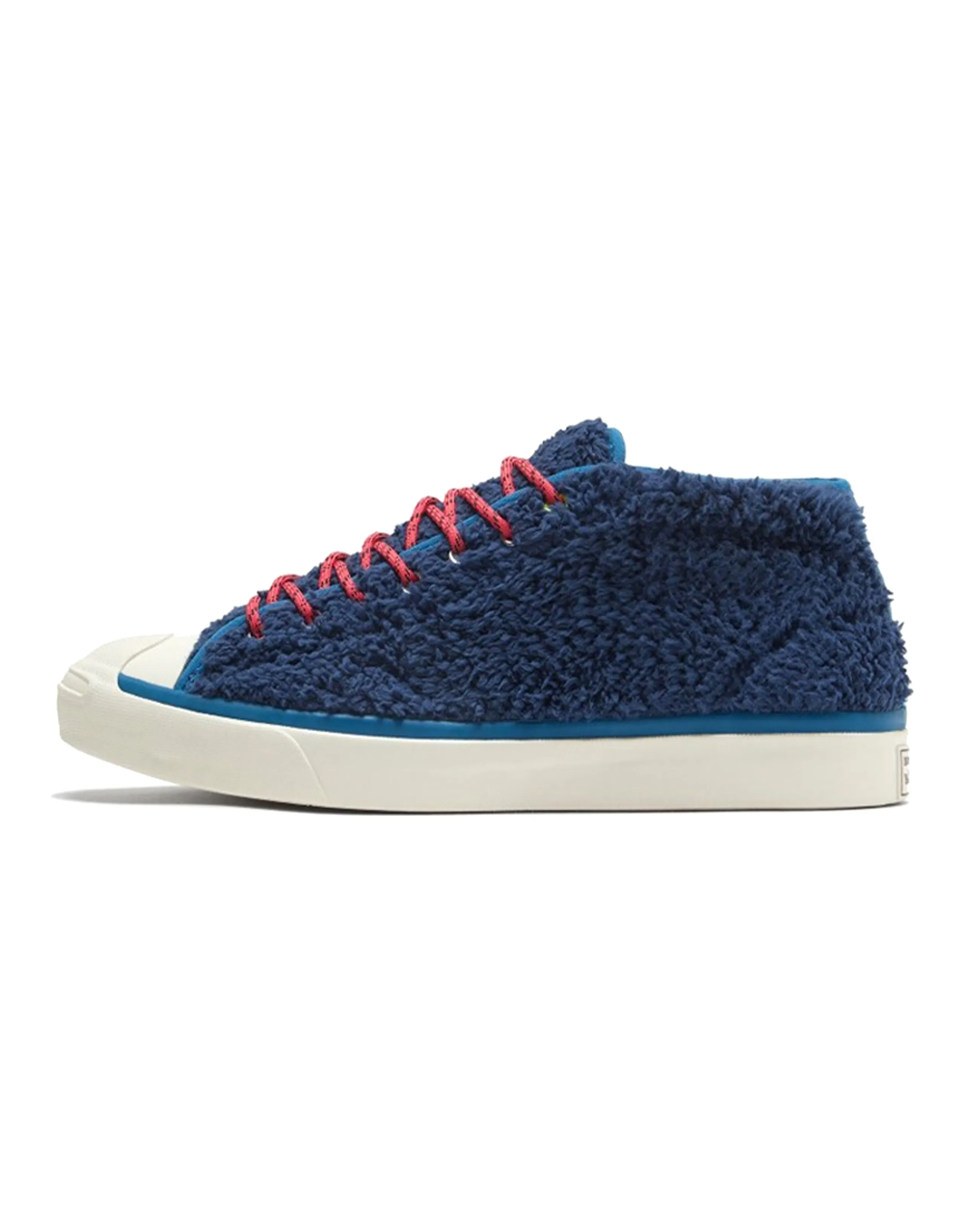 Converse Jack Purcell Mid Retro Sherpa Navy Lemon