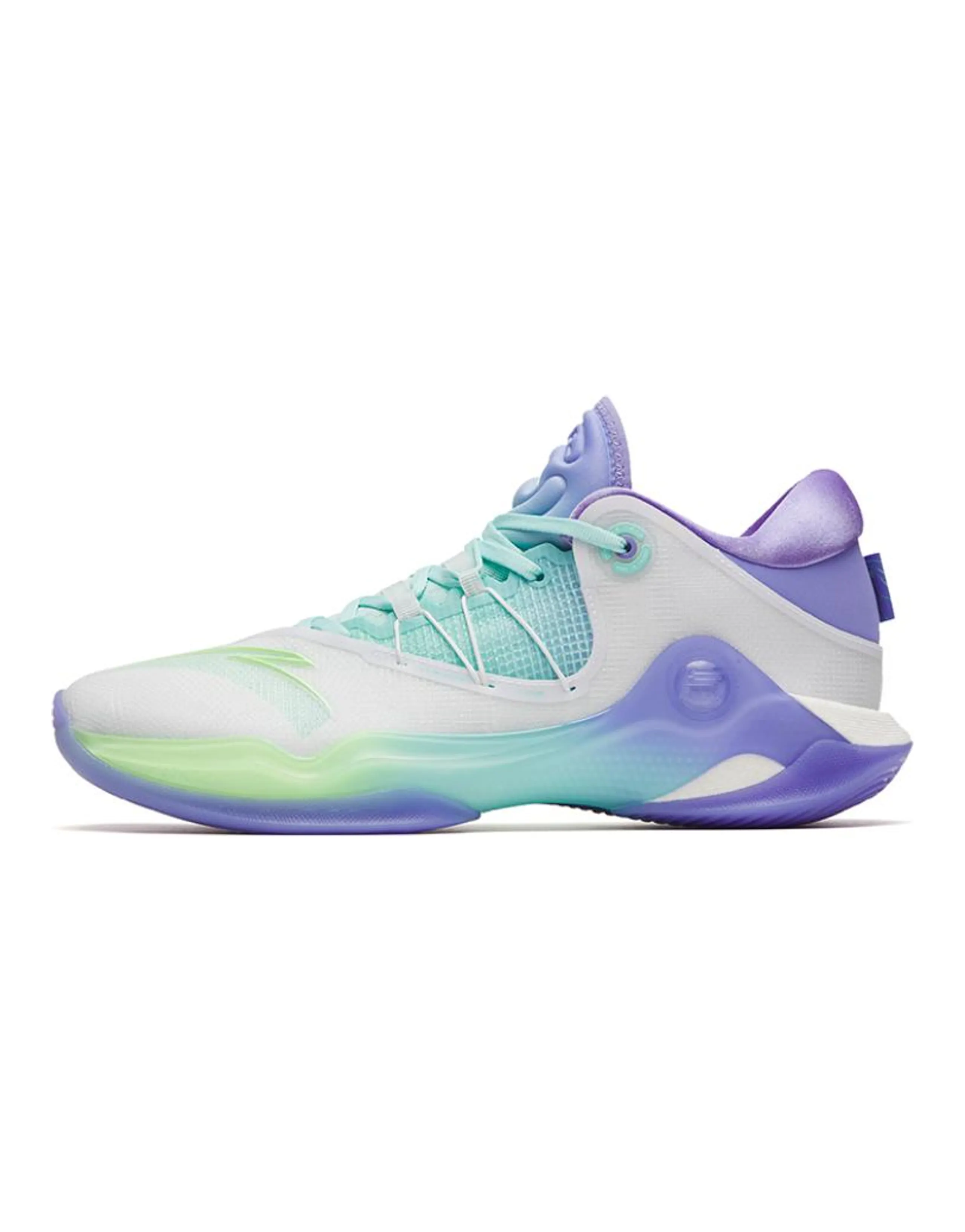 ANTA Skyline 1 Basketball Shoes Men Low-Top White/Purple