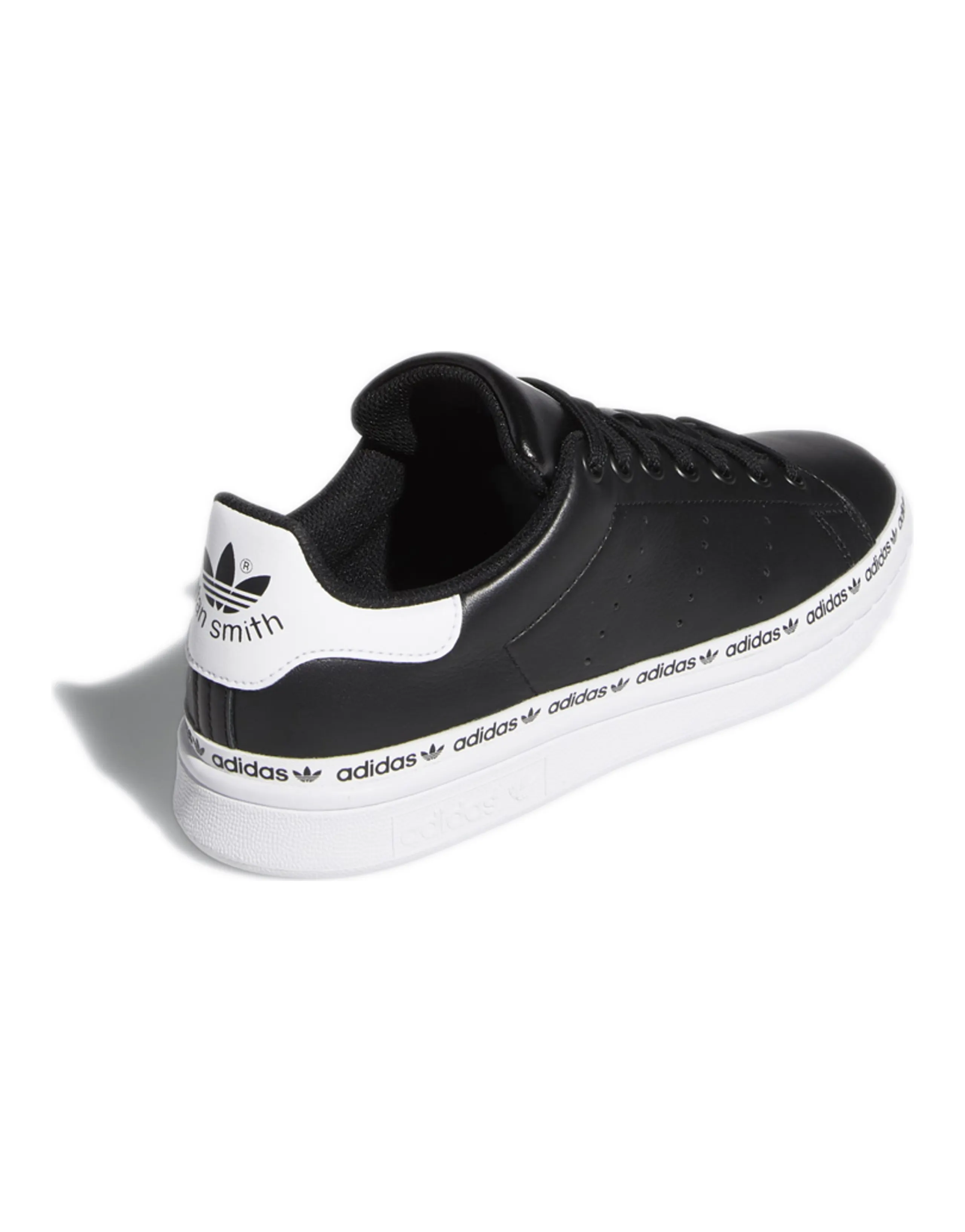 Adidas Originals Stan Smith Logo Taping Black White Women's