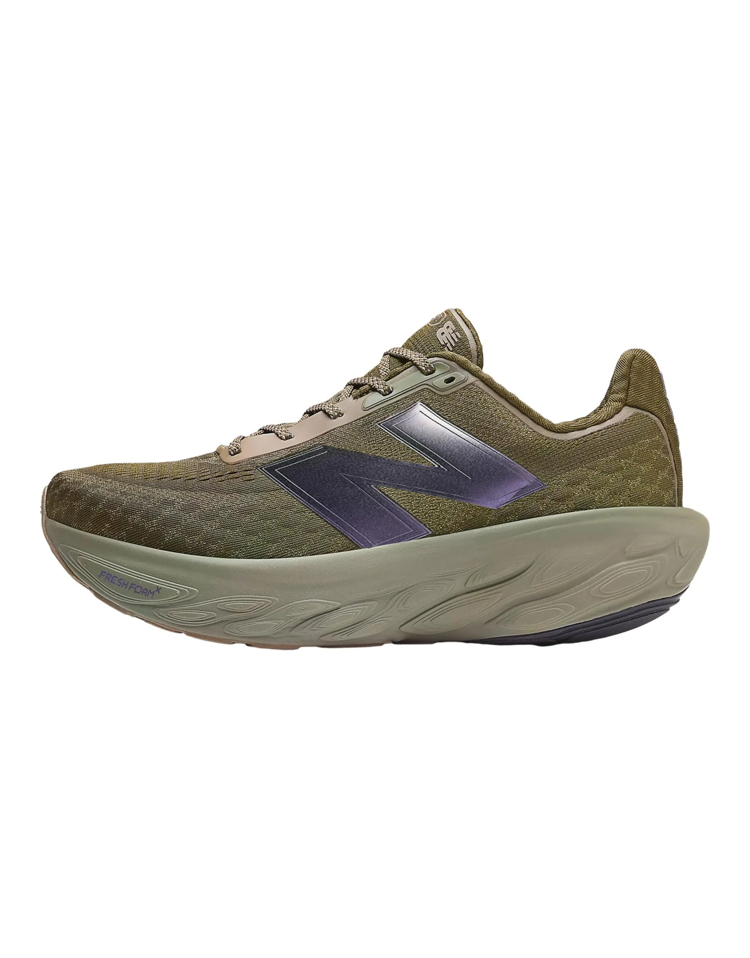 New Balance Fresh Foam X 1080v14 Classic Comfort Breathable Support Running Shoes Men's Olive Green