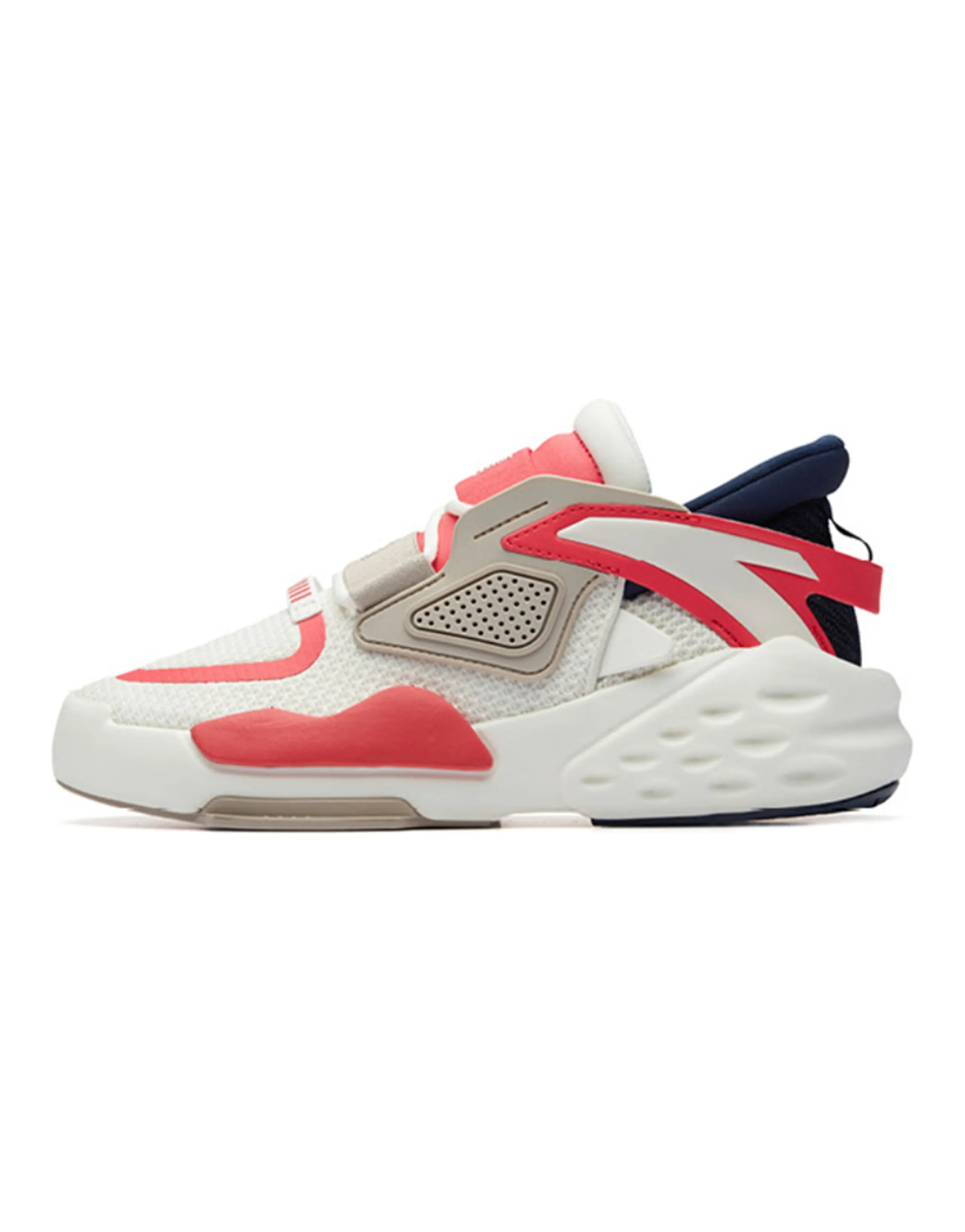 ANTA Bastard Casual Shoes Women's Low-Top White Red