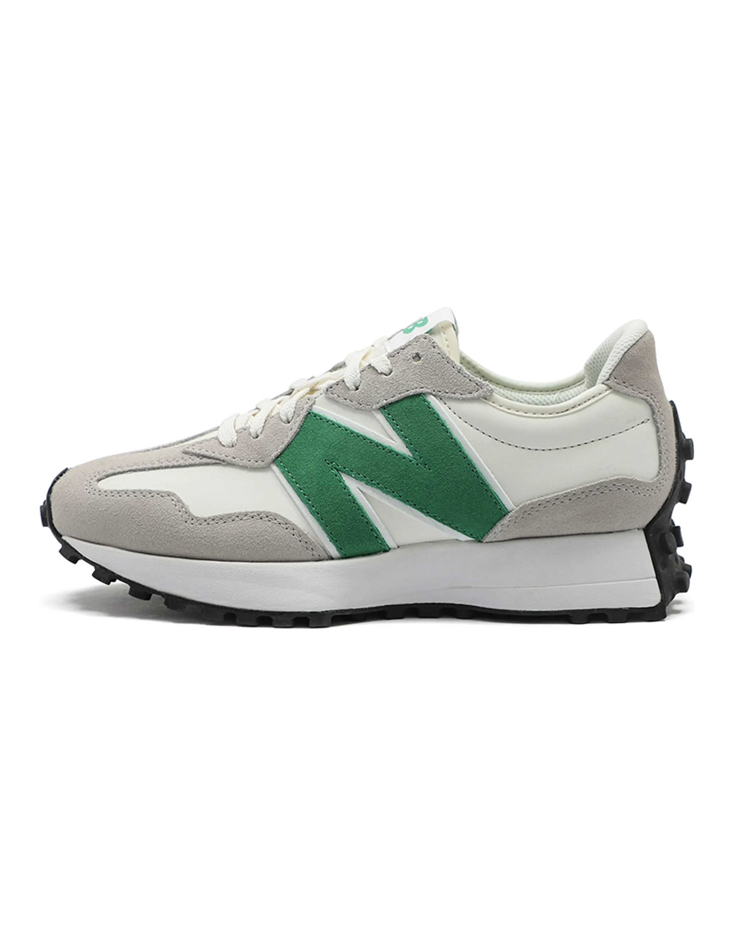 New Balance 327 White Green Women's