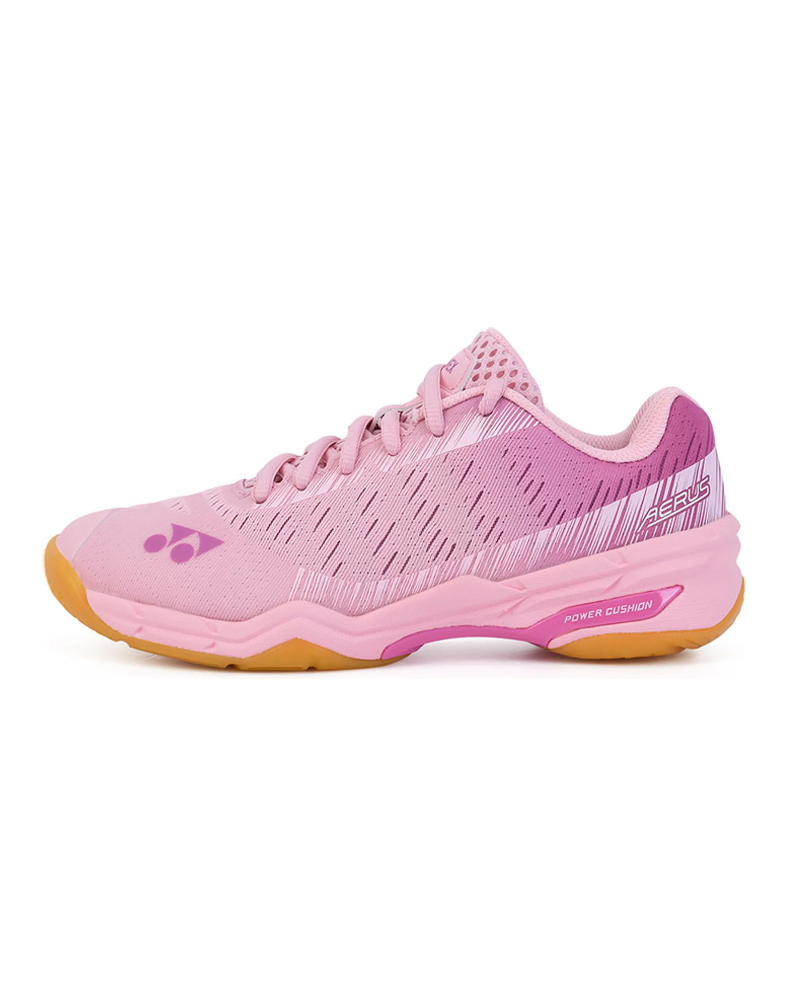 YONEX Power Cushion Lightweight Low-Top Badminton Shoes Unisex Soft Pink