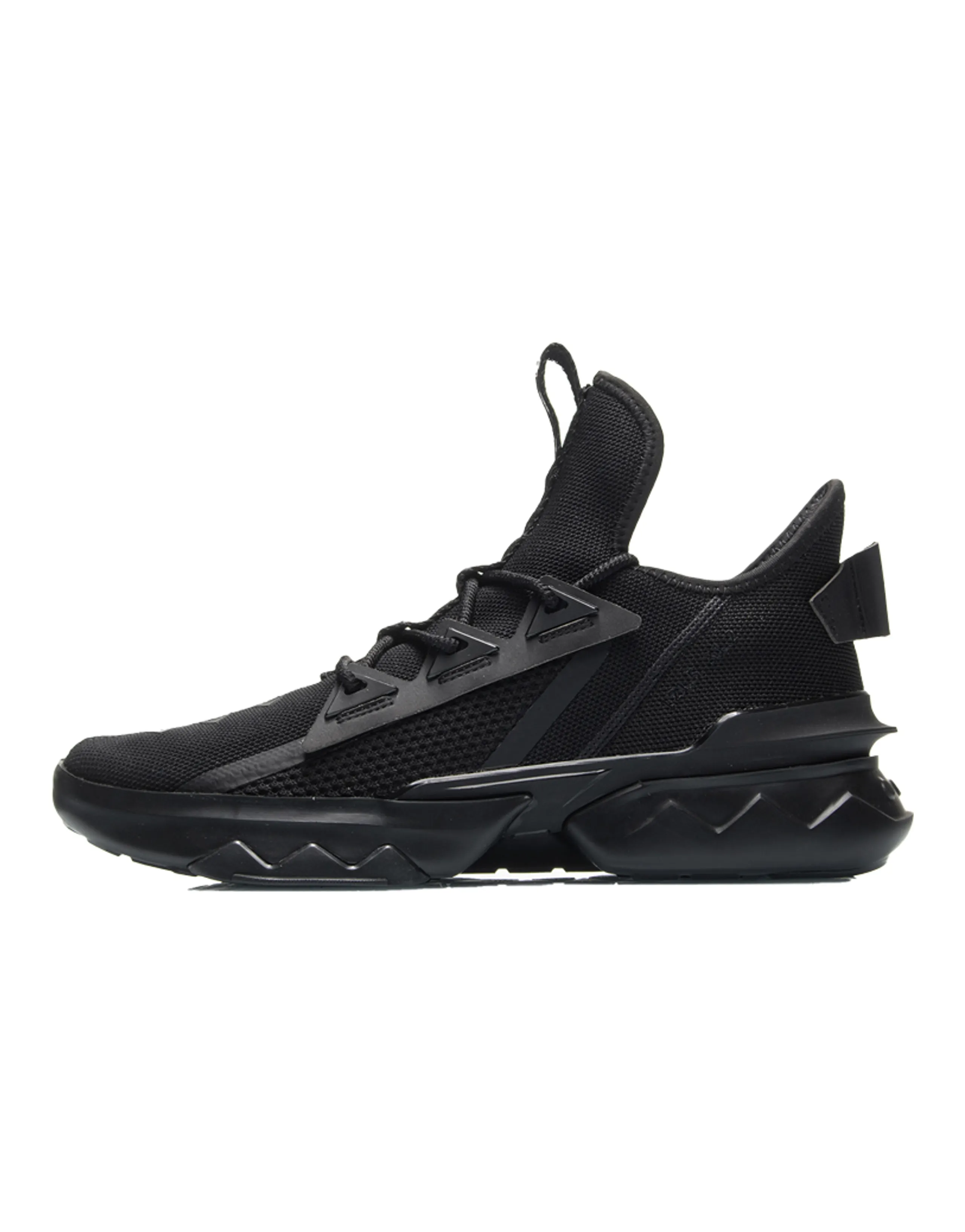 LiNing Anti-Slip Wear-Resistant Low-Top Sports Casual Shoes Black