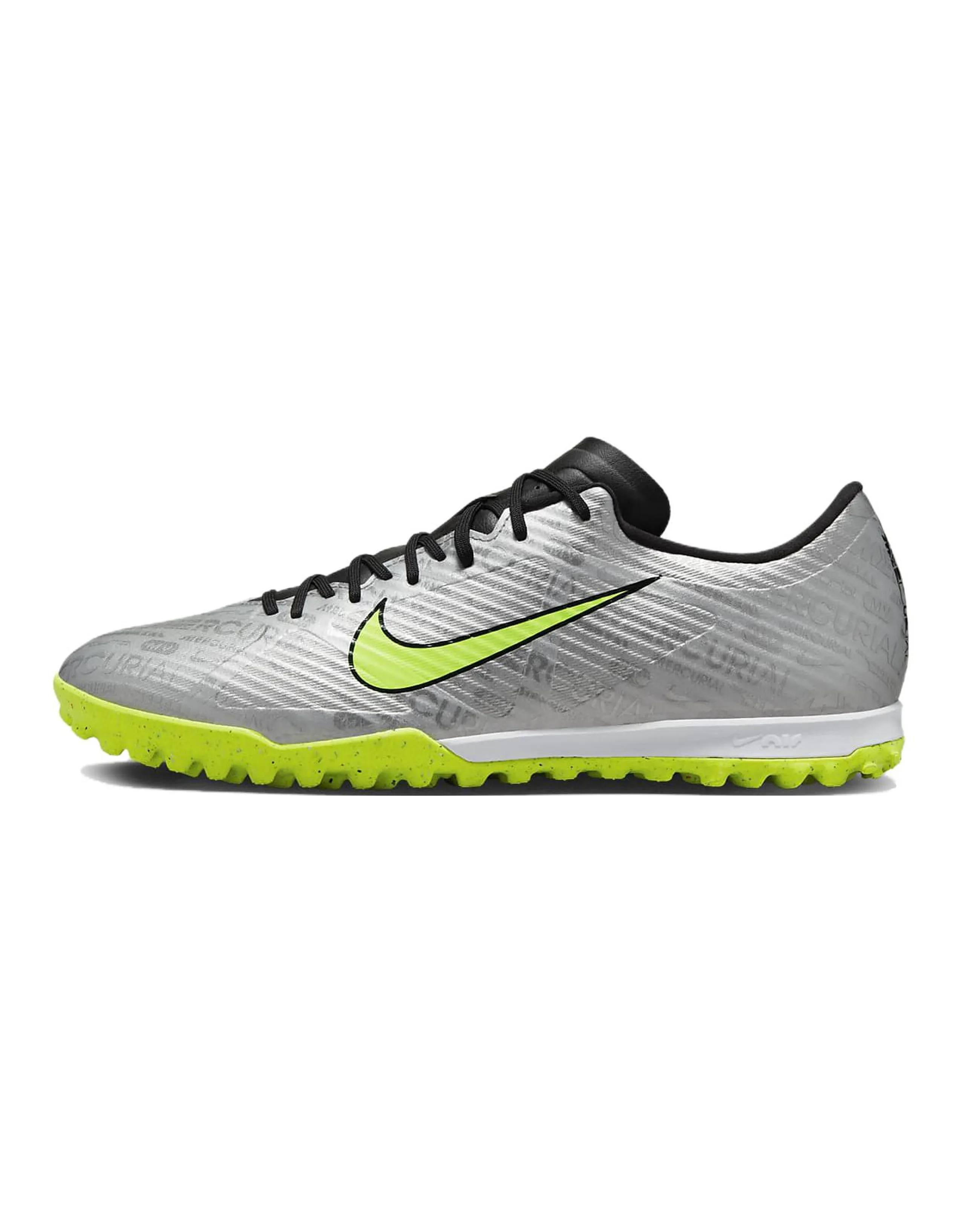 Nike Zoom Vapor 15 Academy Tf Turf 'Metallic Silver Volt'