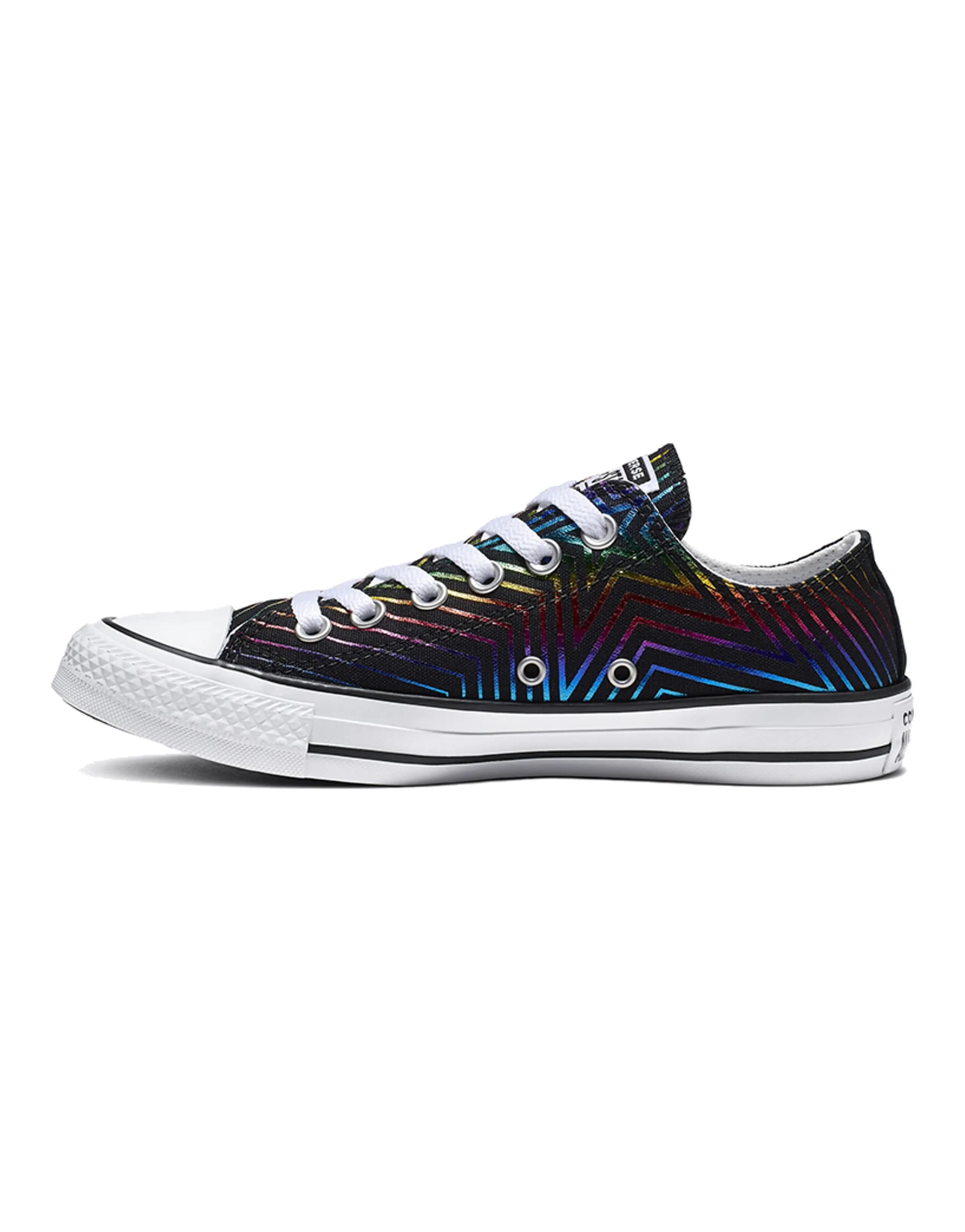 Converse Chuck Taylor All Star Exploding Star Low Top Black Women's