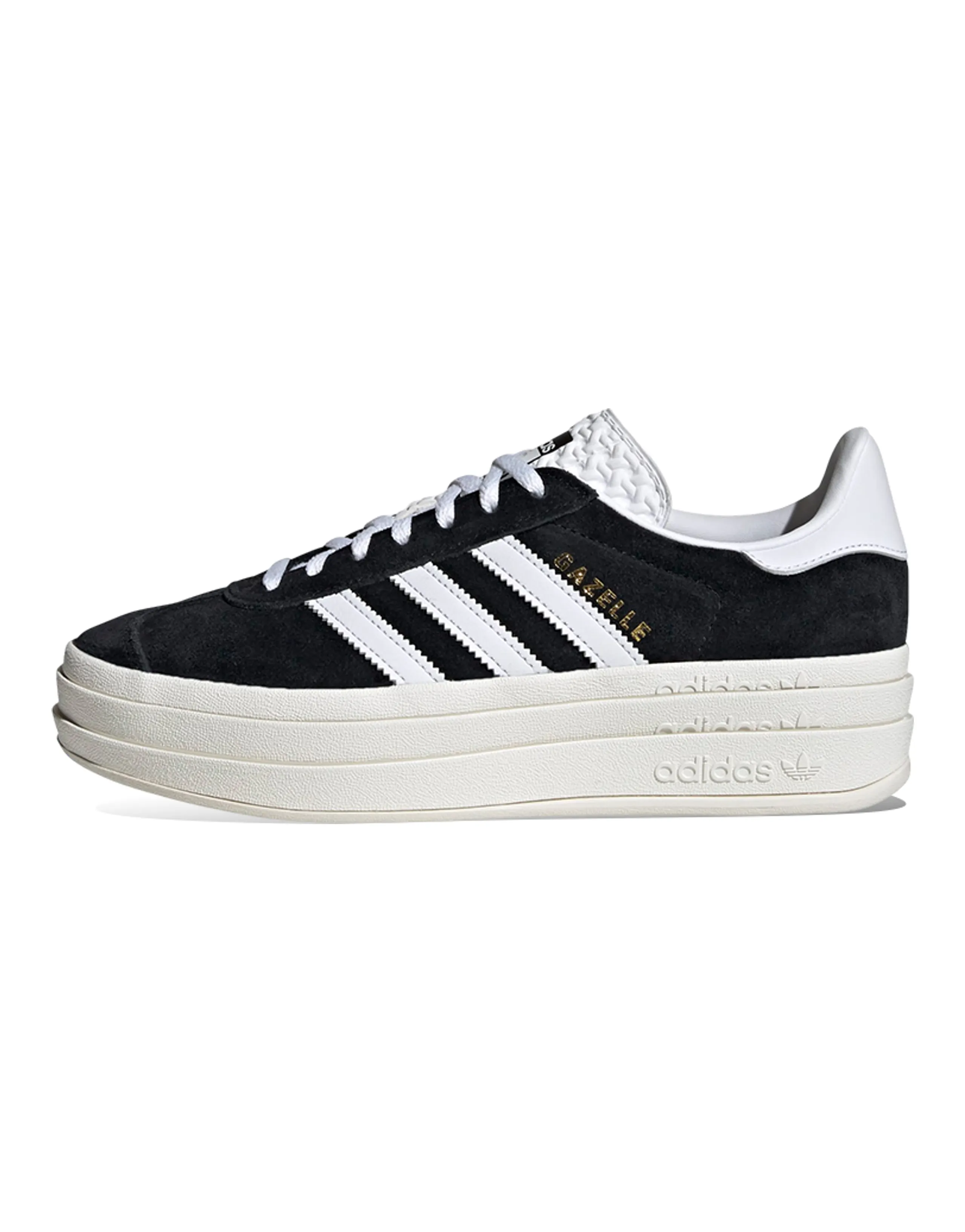 Adidas Originals Gazelle Bold Core Black White Women's