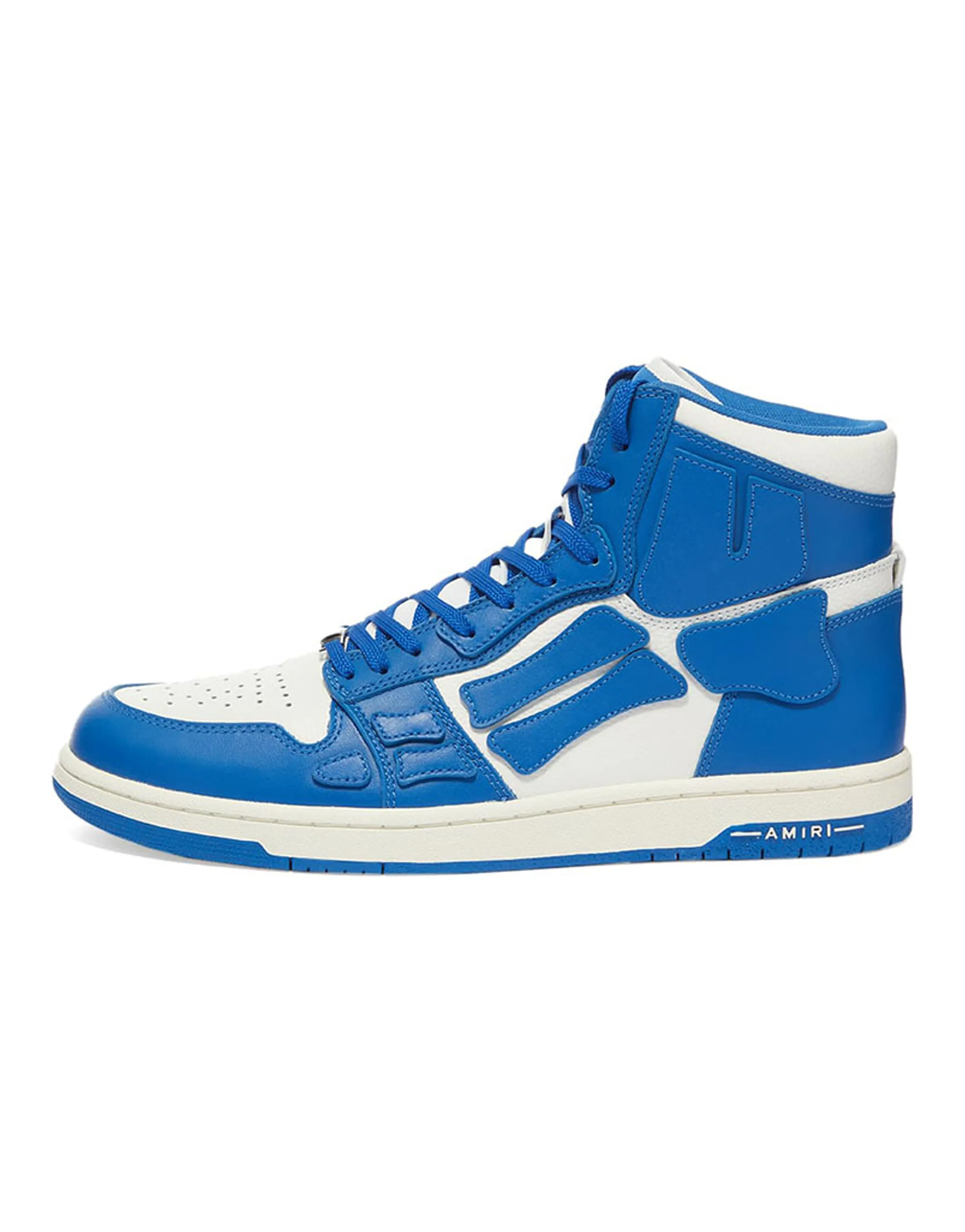 AMIRI Skel Top Hi Blue White