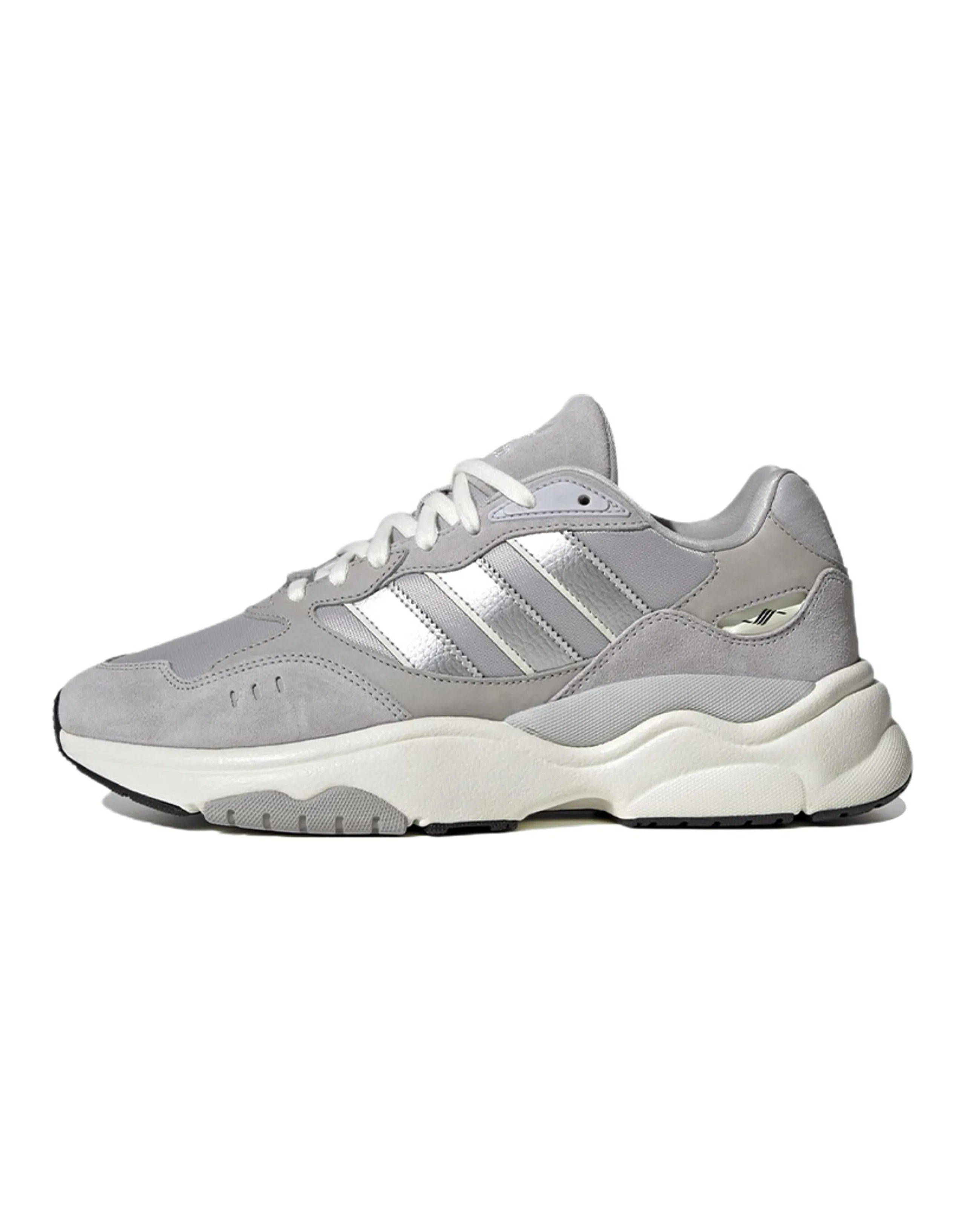 Retropy F90 Adidas Originals 'Grey Silver Metallic' Women's
