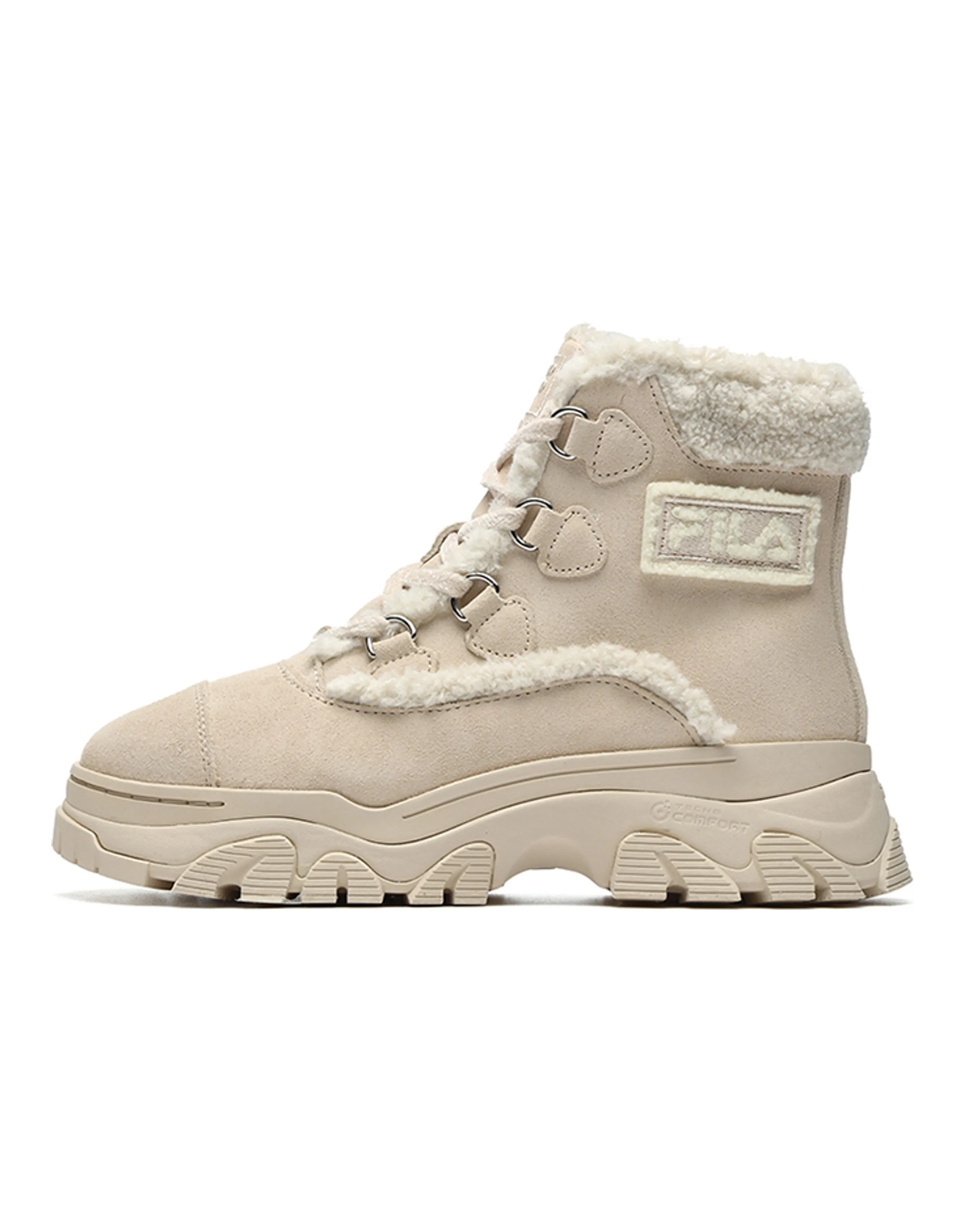 FILA Warm Snow Boots 'Pink White' Women's
