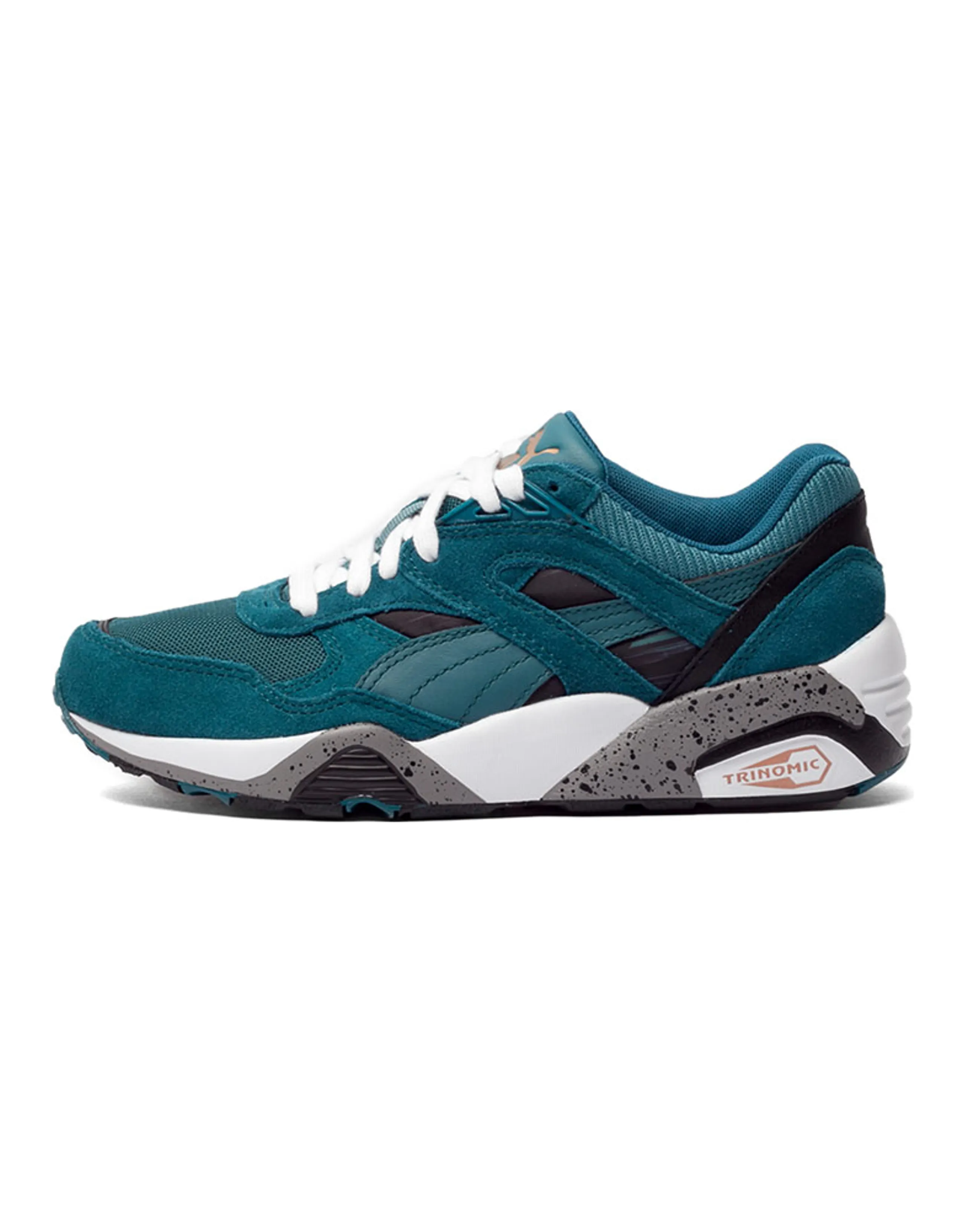 PUMA R698 Femme Print Running Shoes Blue Women's