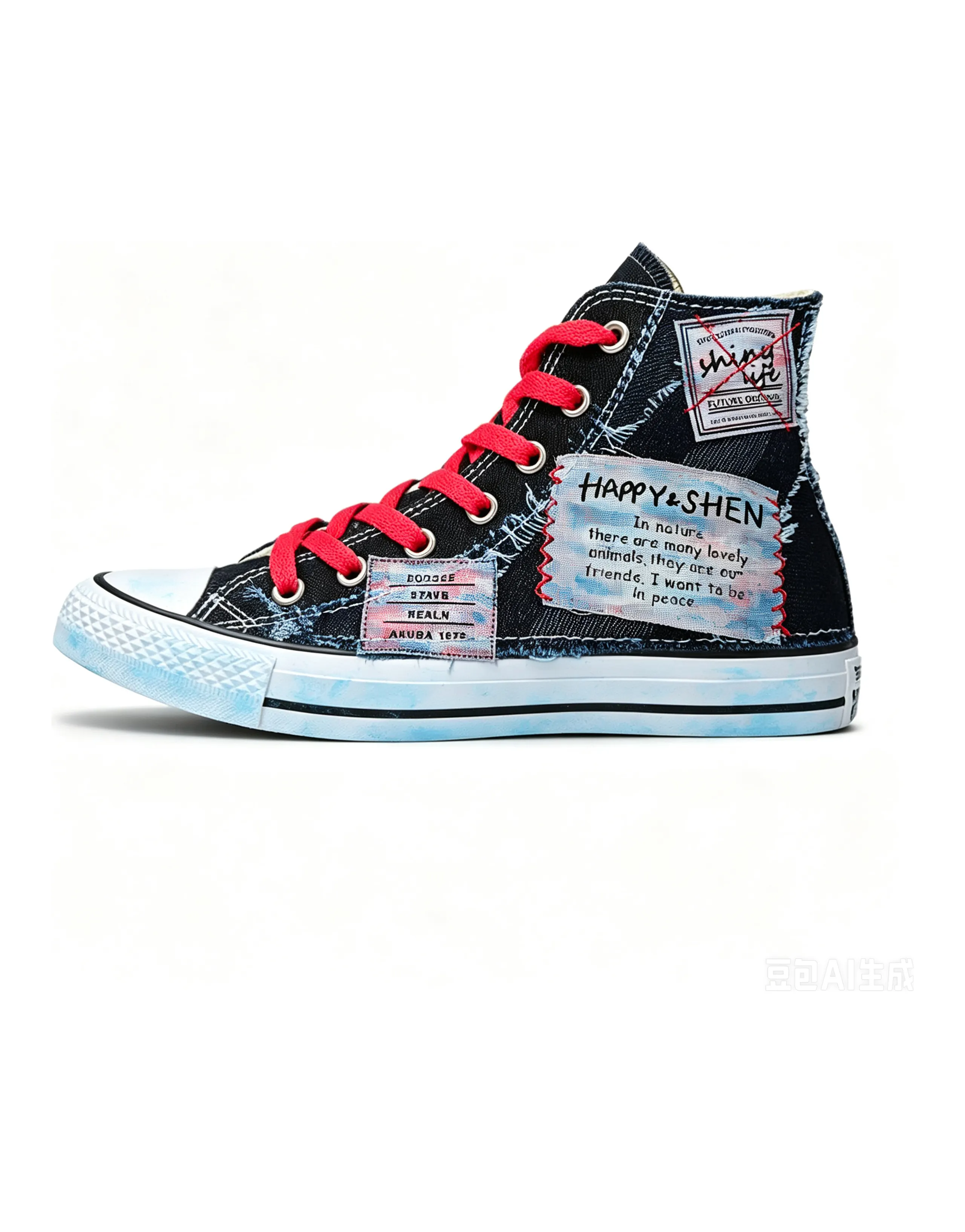 Converse All Star High-Top Canvas Shoes Unisex Blue
